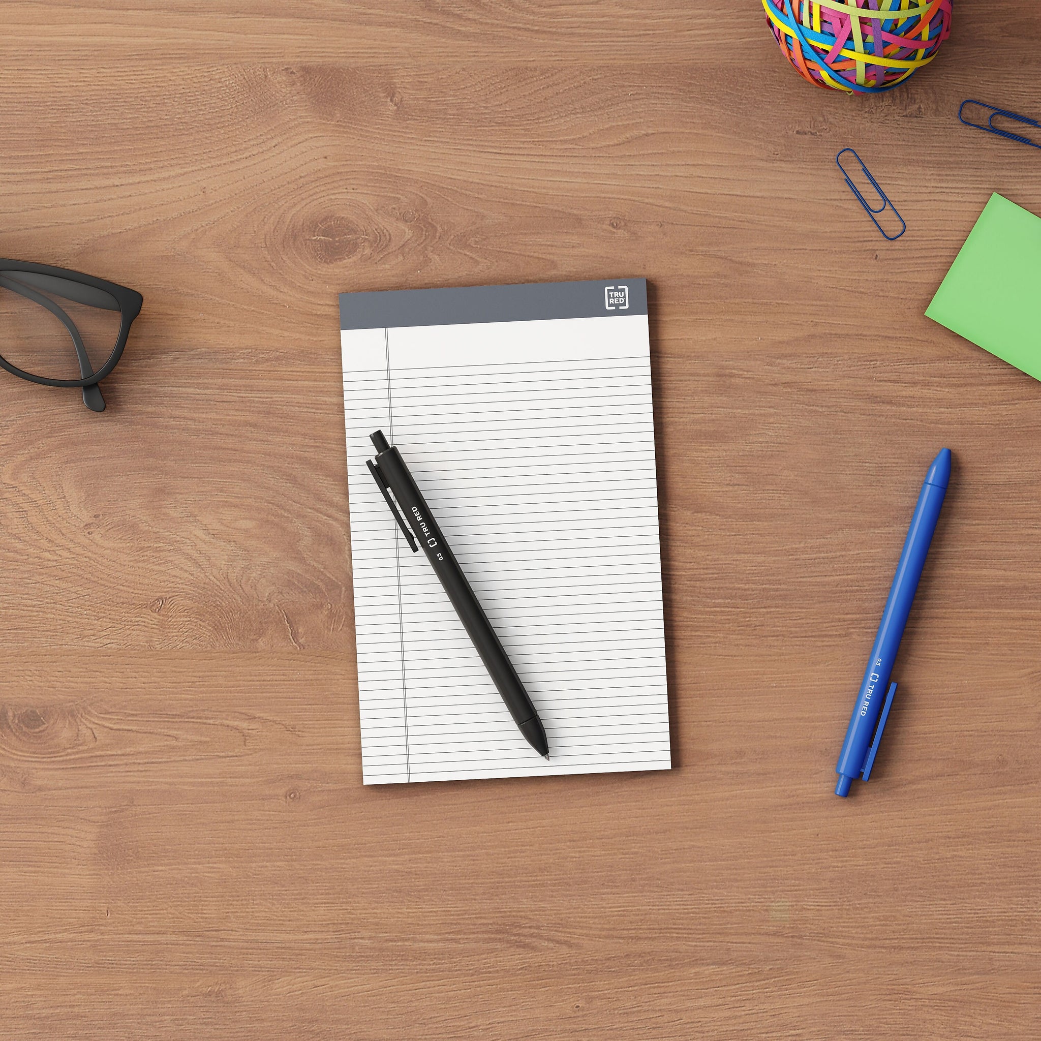 TRU RED™ Notepads, 5