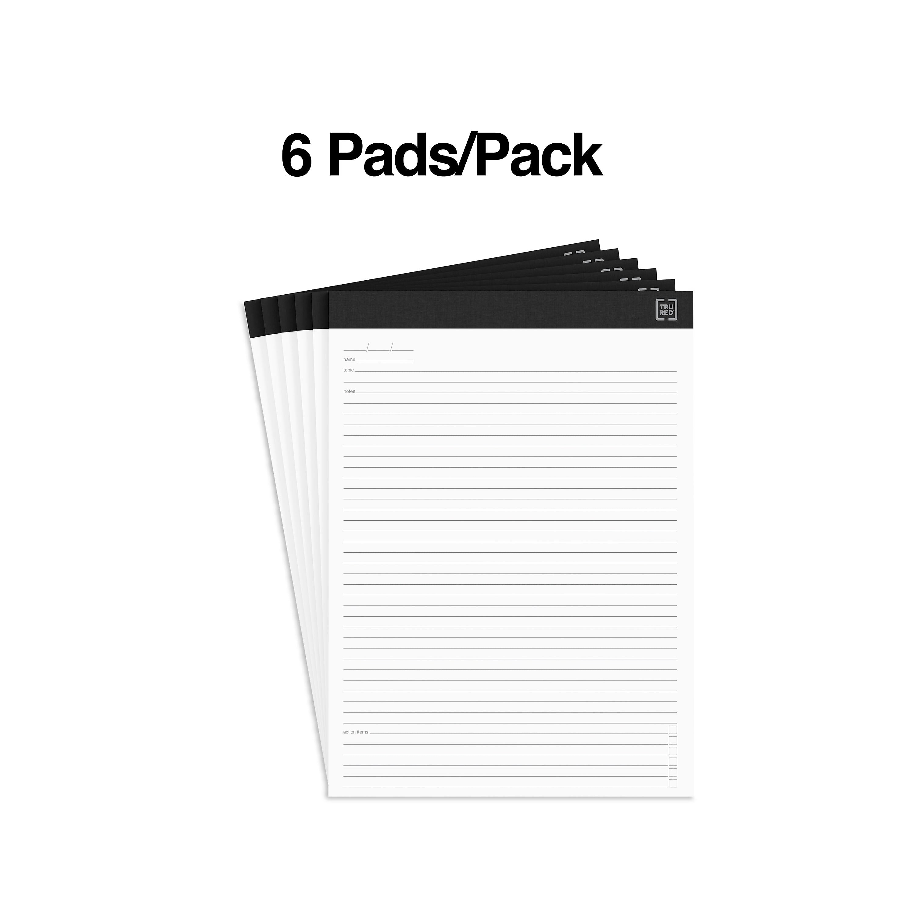 TRU RED™ Notepads, 8.5