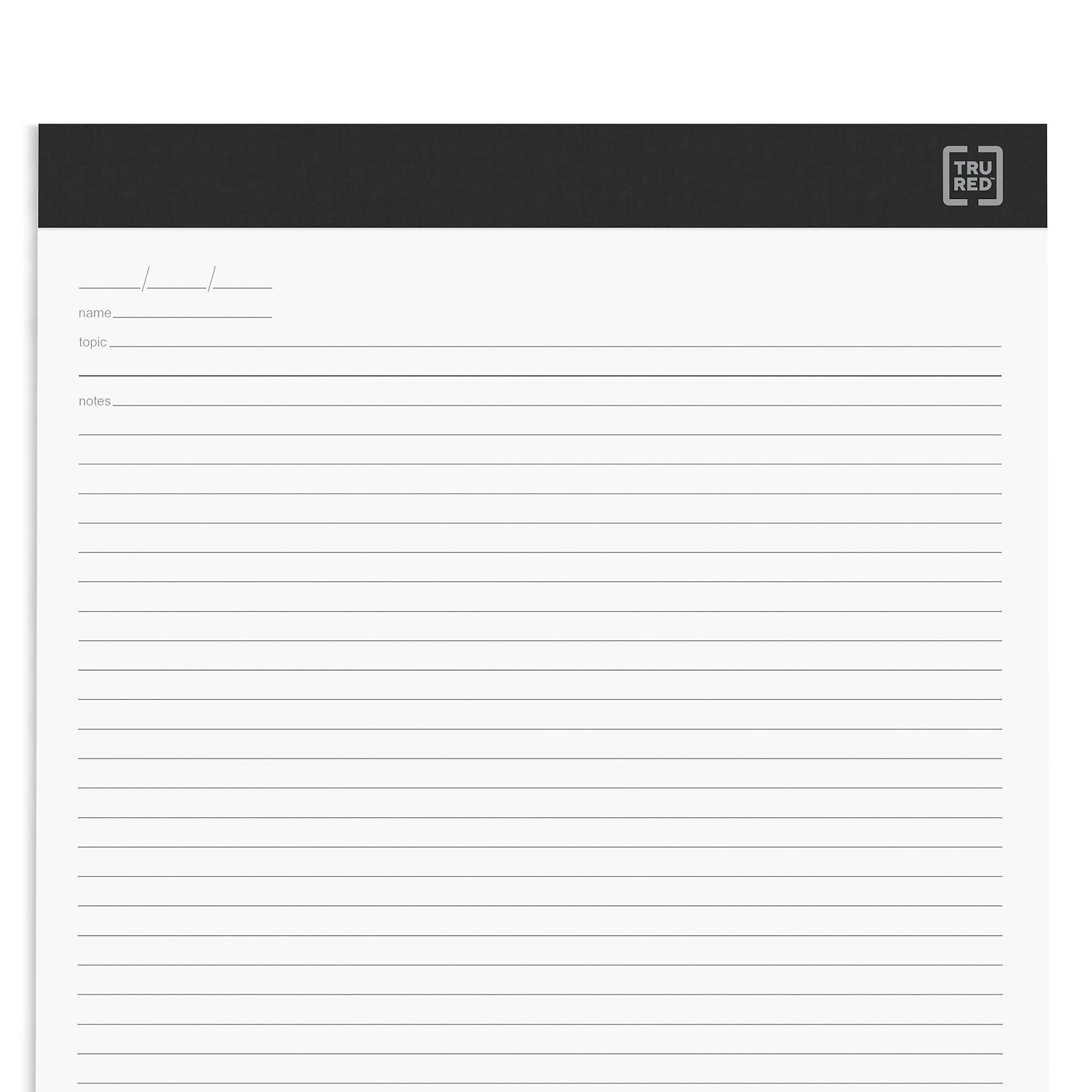 TRU RED™ Notepads, 8.5