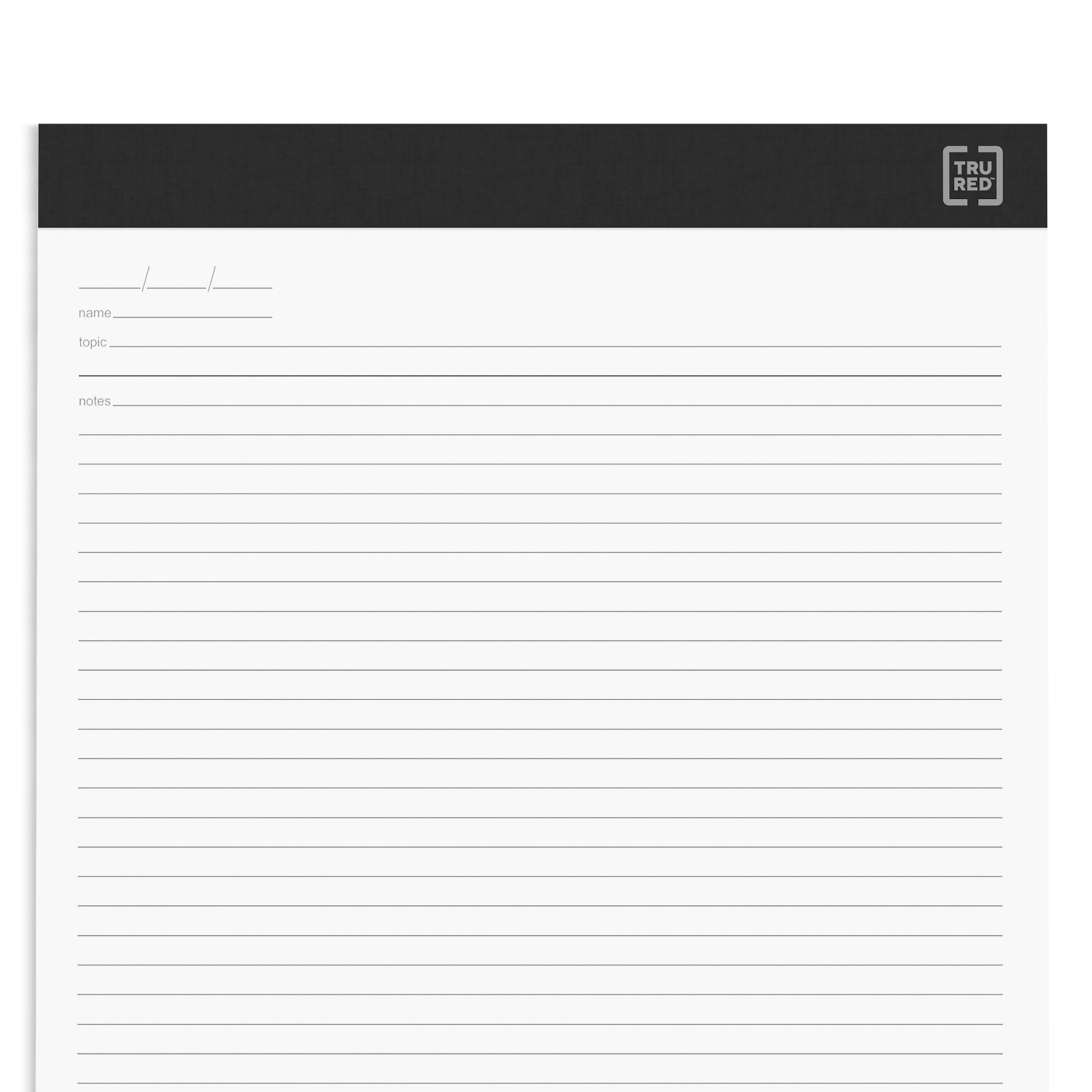 TRU RED™ Notepads, 8.5