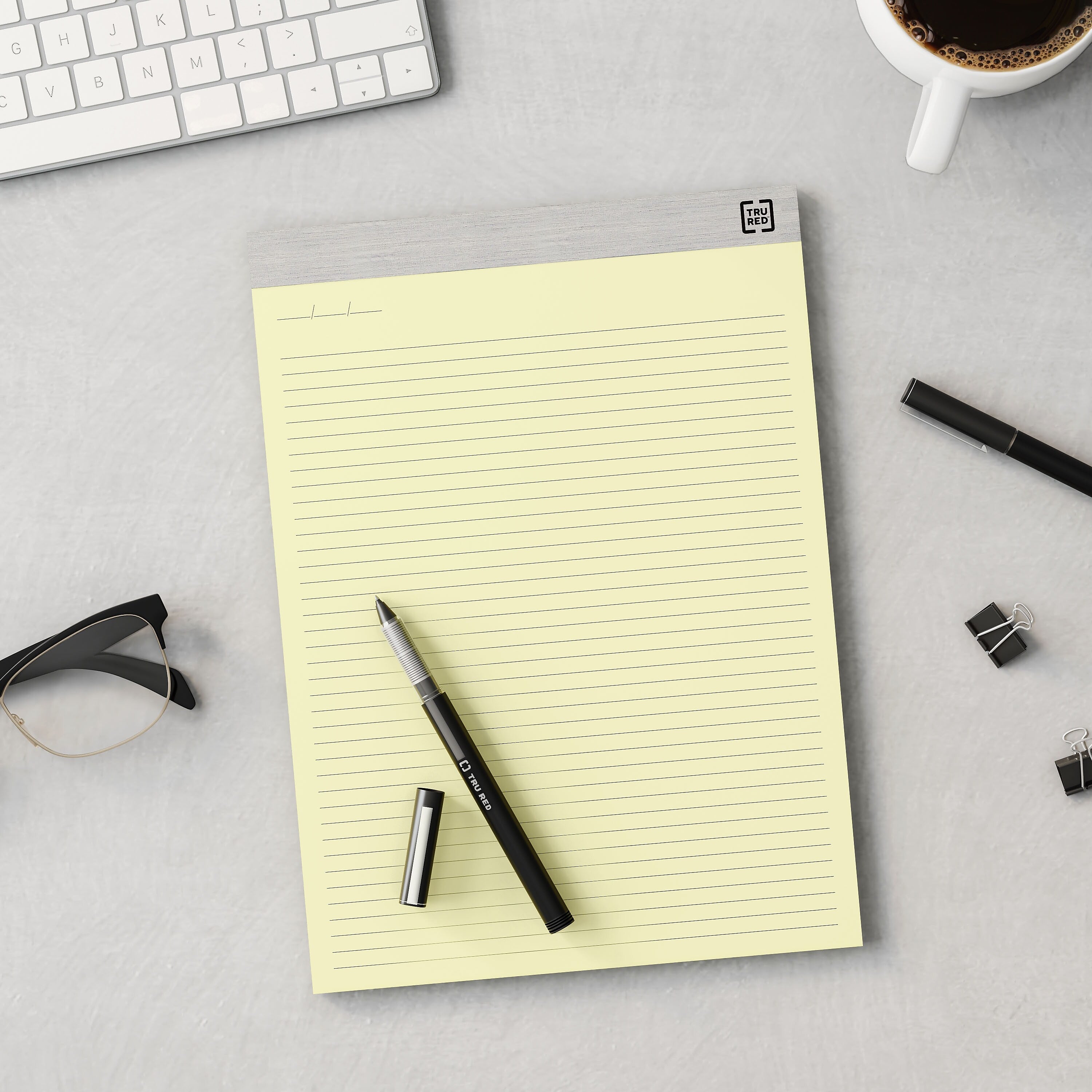 TRU RED™ Notepads, 8.5