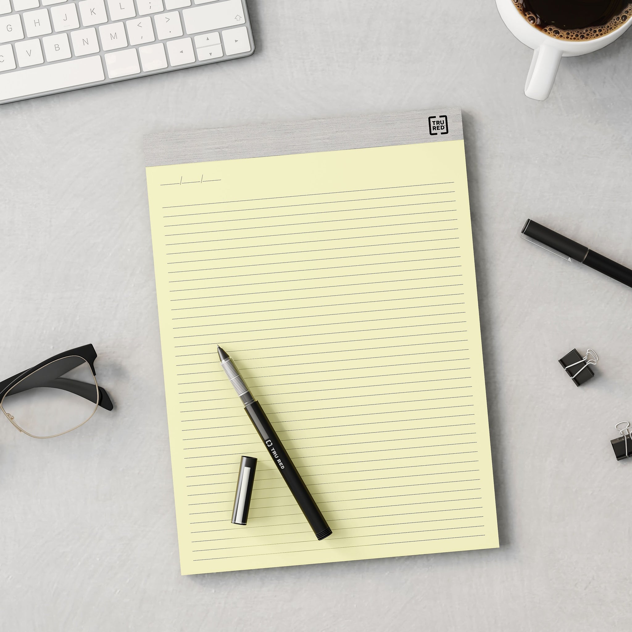 TRU RED™ Notepads, 8.5