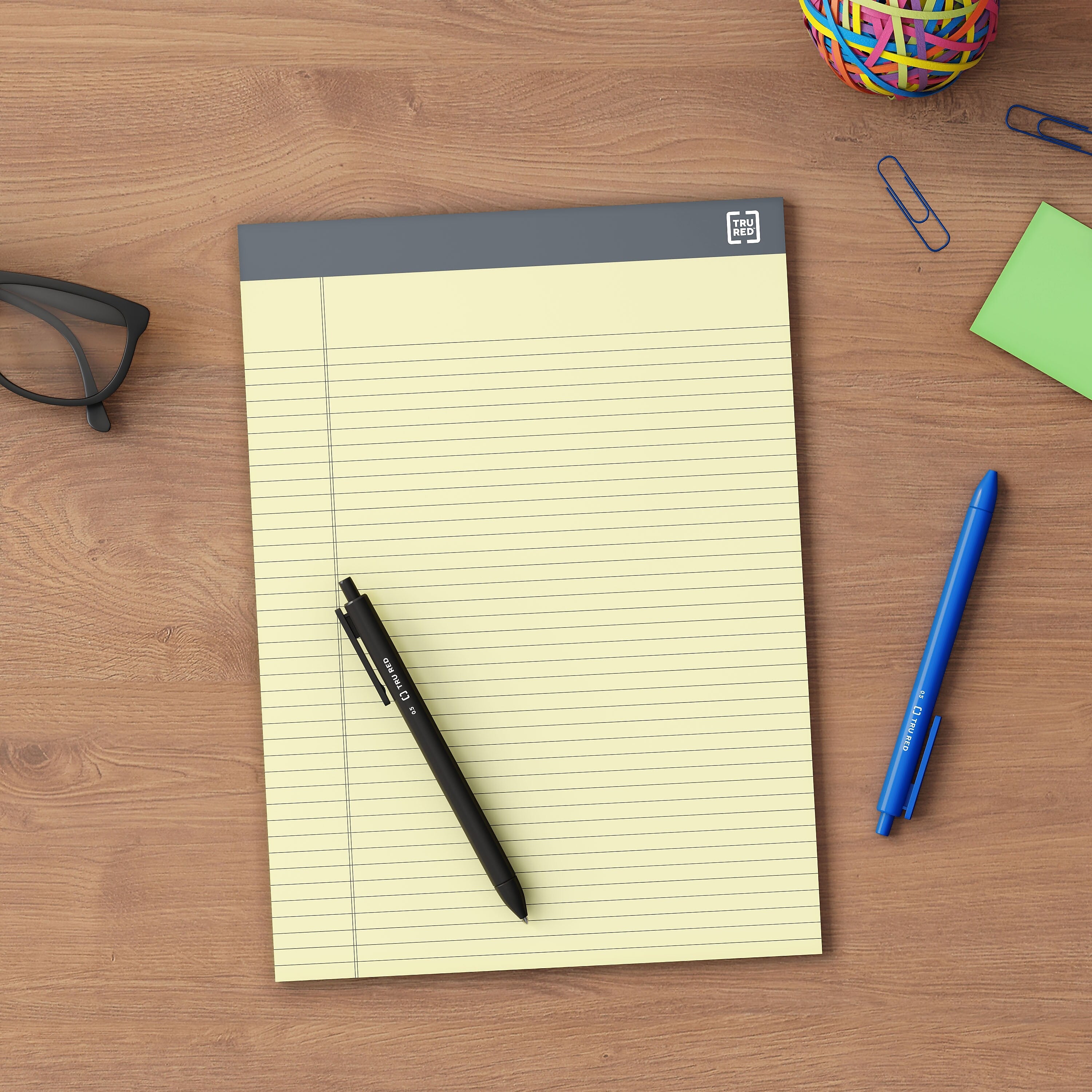 TRU RED™ Notepads, 8.5