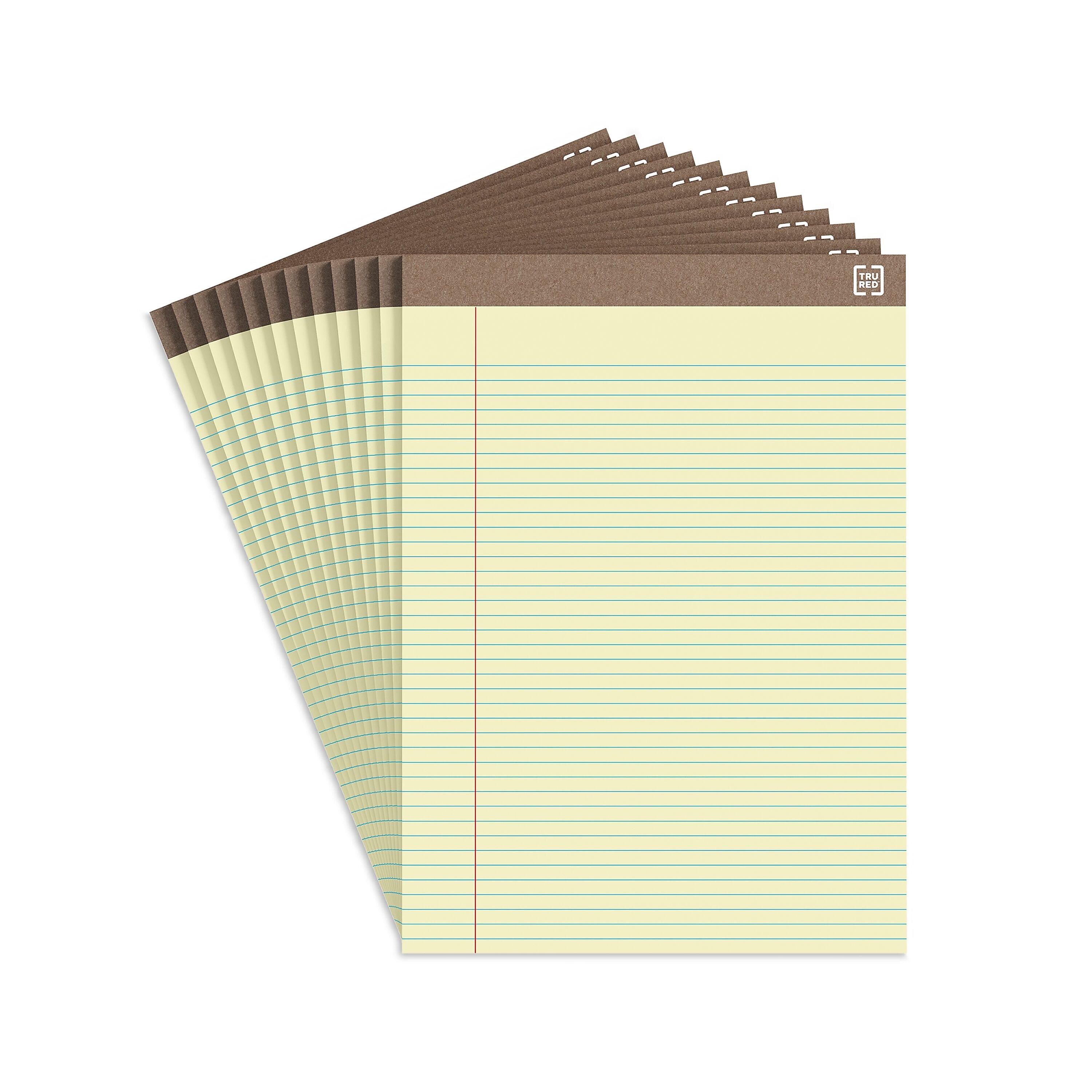 TRU RED™ Notepads, 8.5