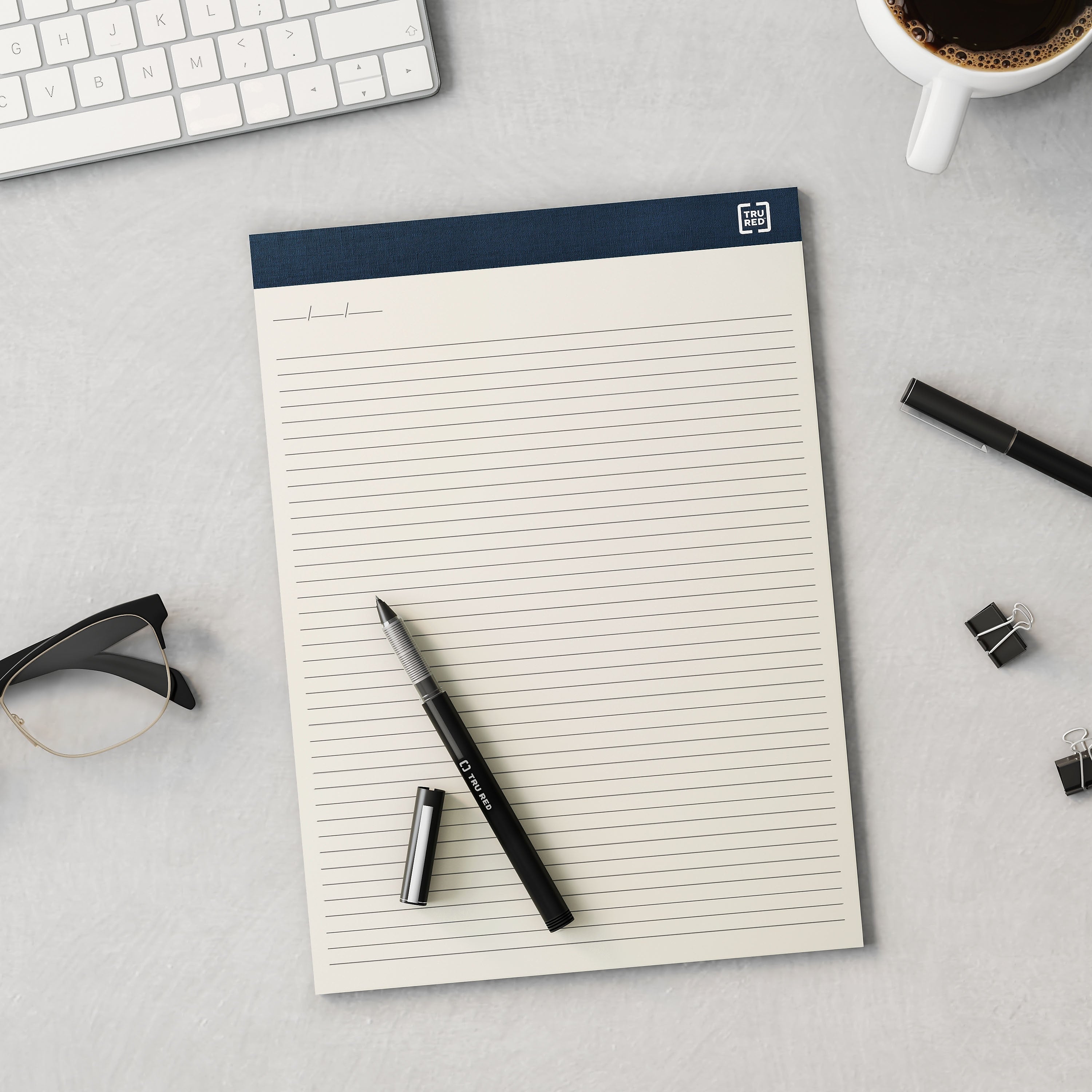 TRU RED™ Notepads, 8.5
