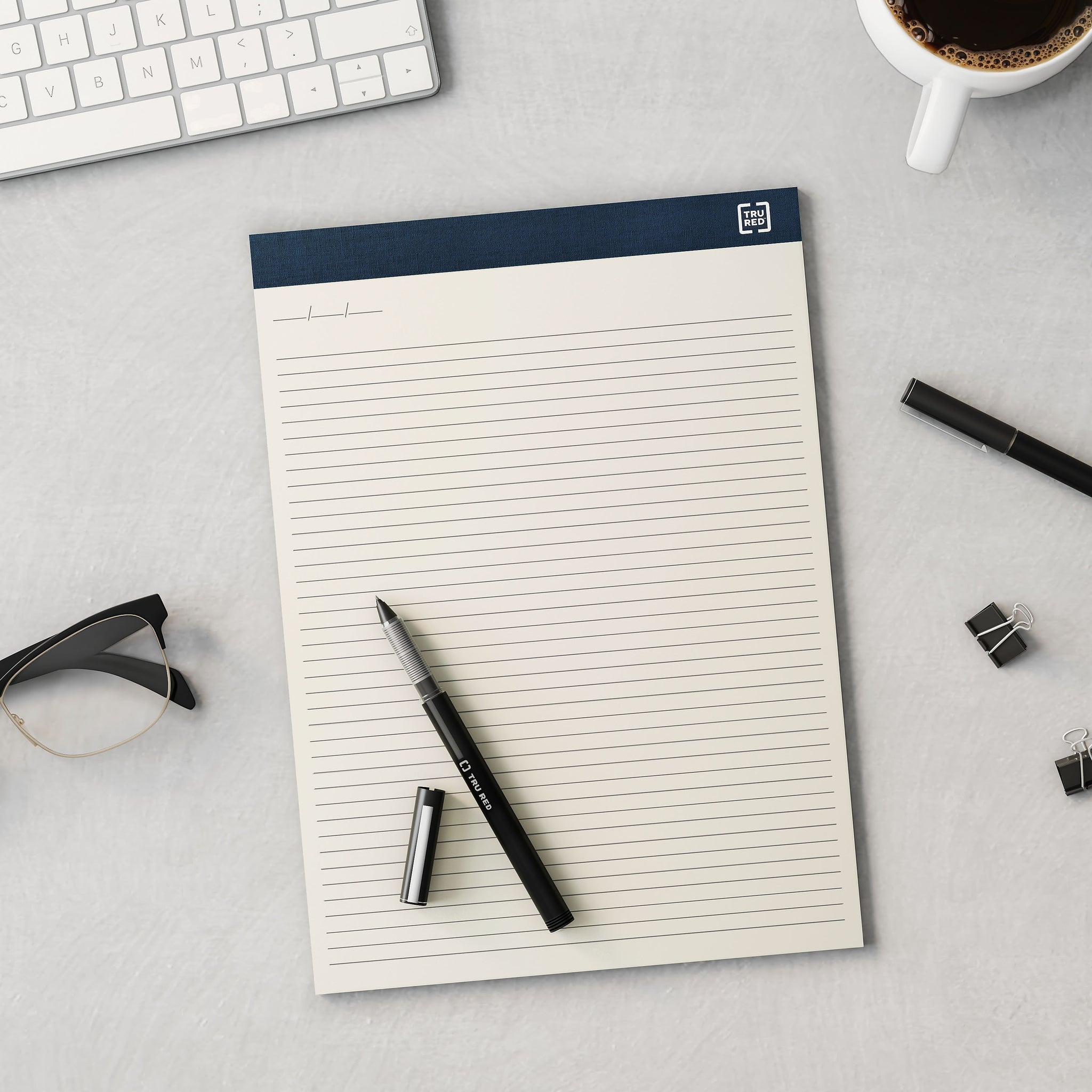 TRU RED™ Notepads, 8.5