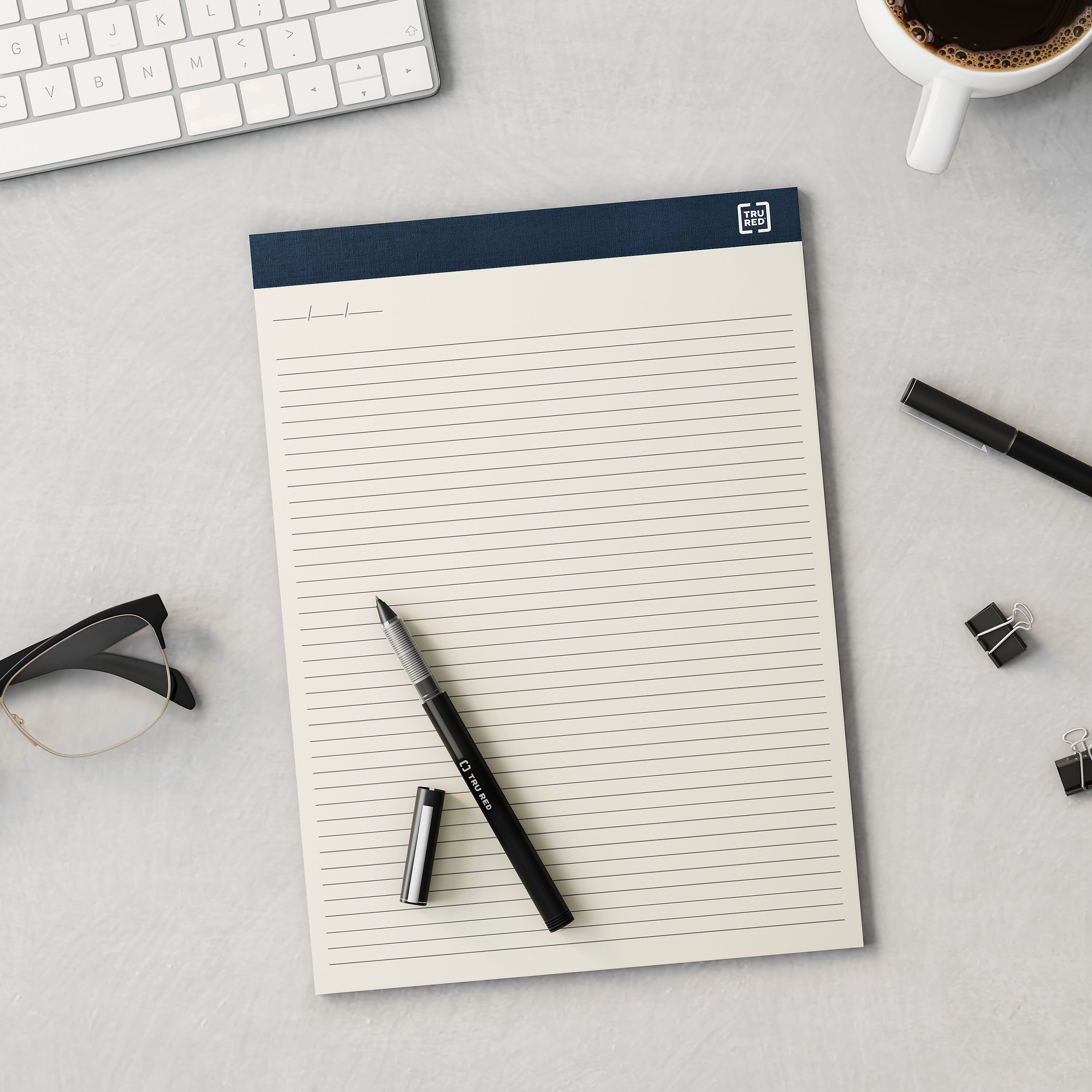 TRU RED™ Notepads, 8.5