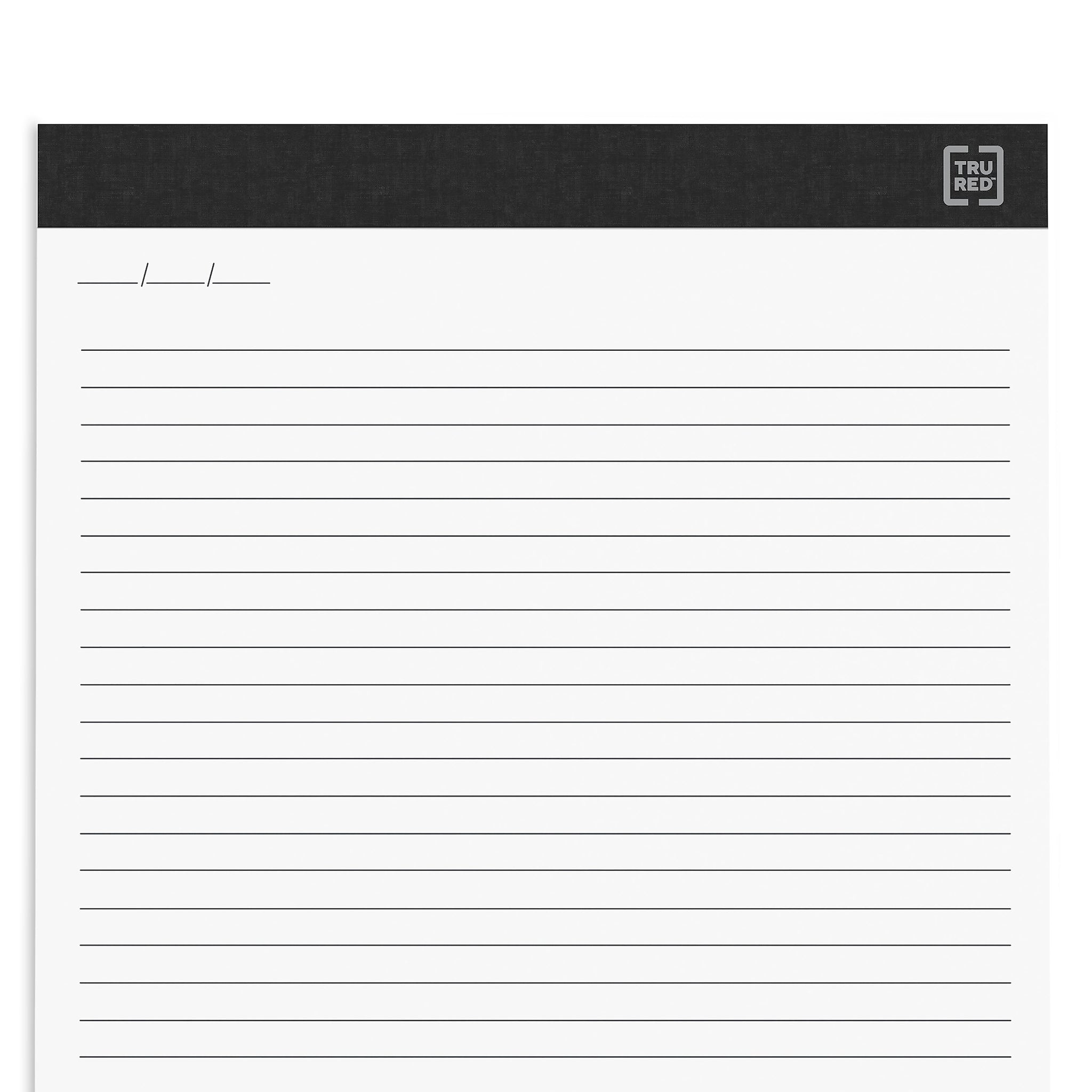 TRU RED™ Notepads, 8.5