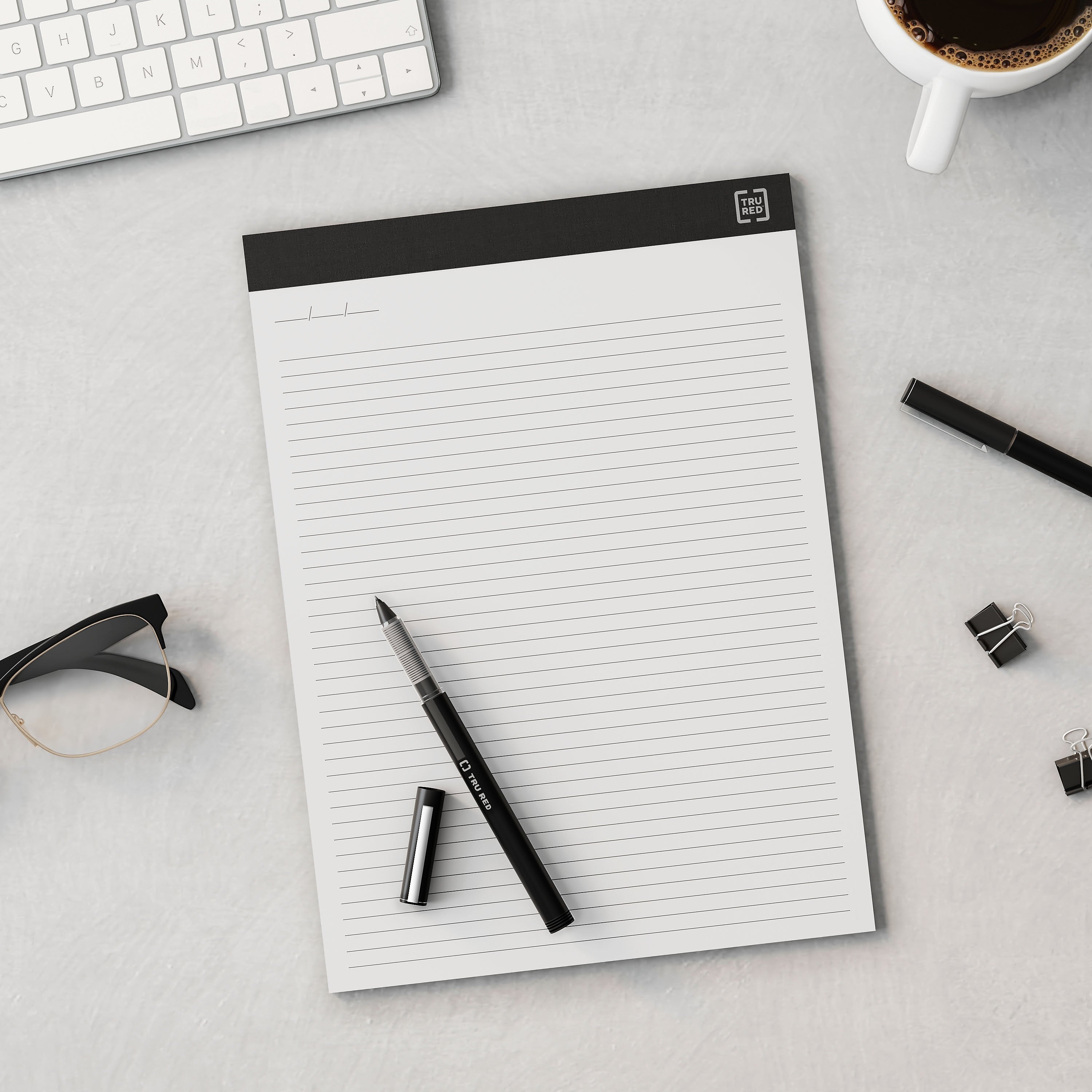 TRU RED™ Notepads, 8.5