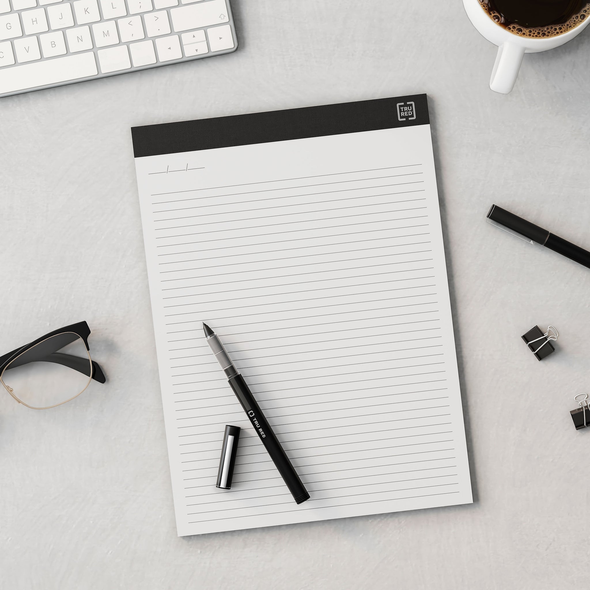 TRU RED™ Notepads, 8.5