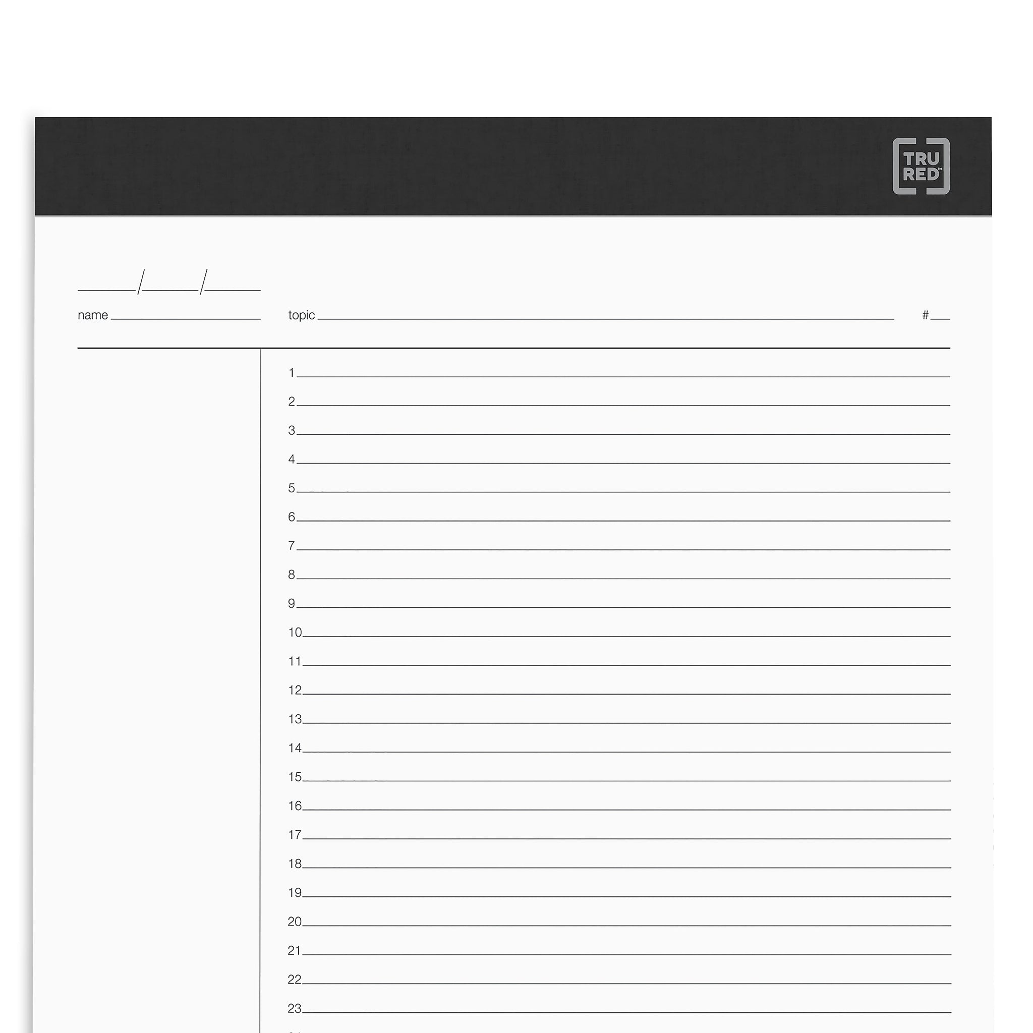 TRU RED™ Notepads, 8.5