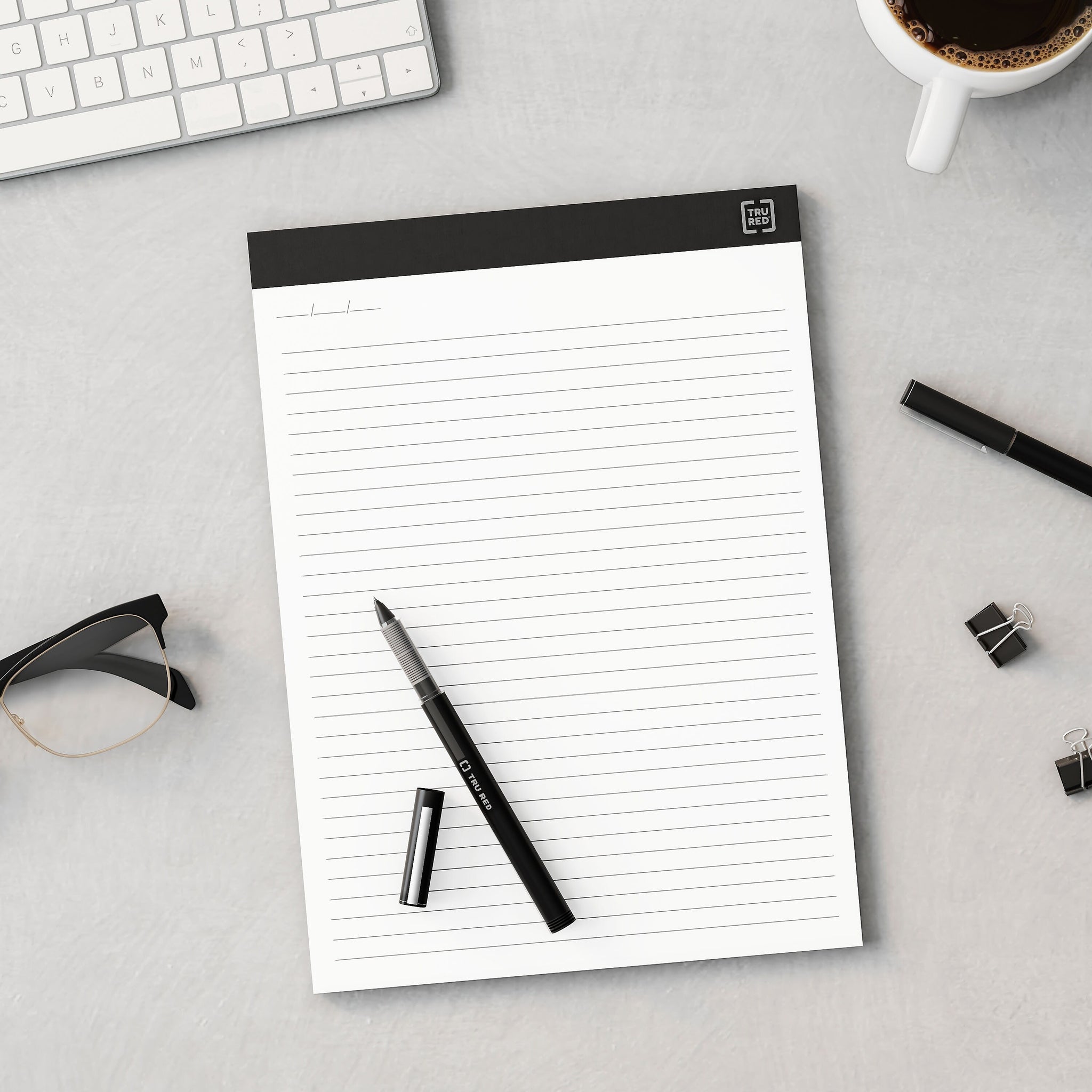 TRU RED™ Notepads, 8.5