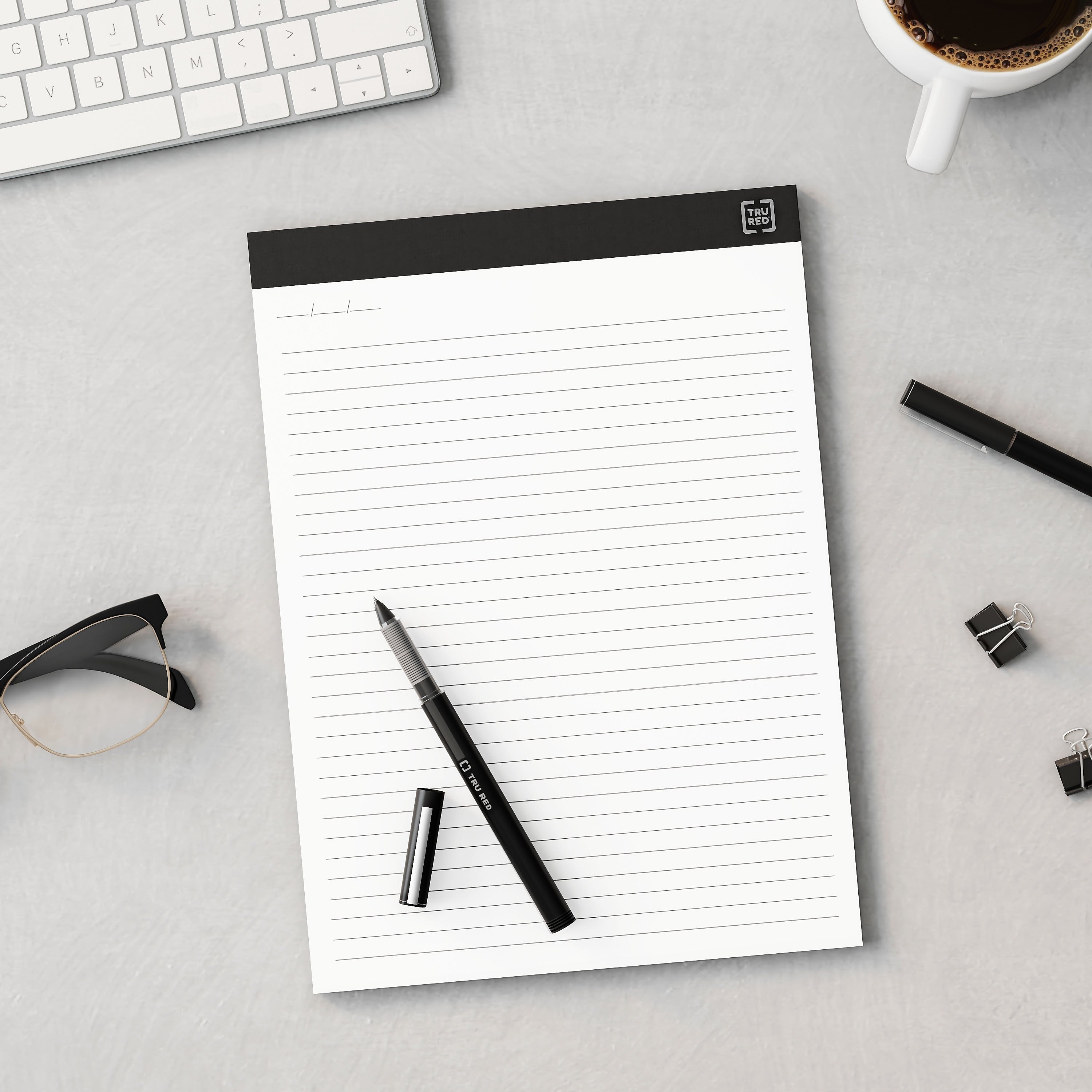 TRU RED™ Notepads, 8.5