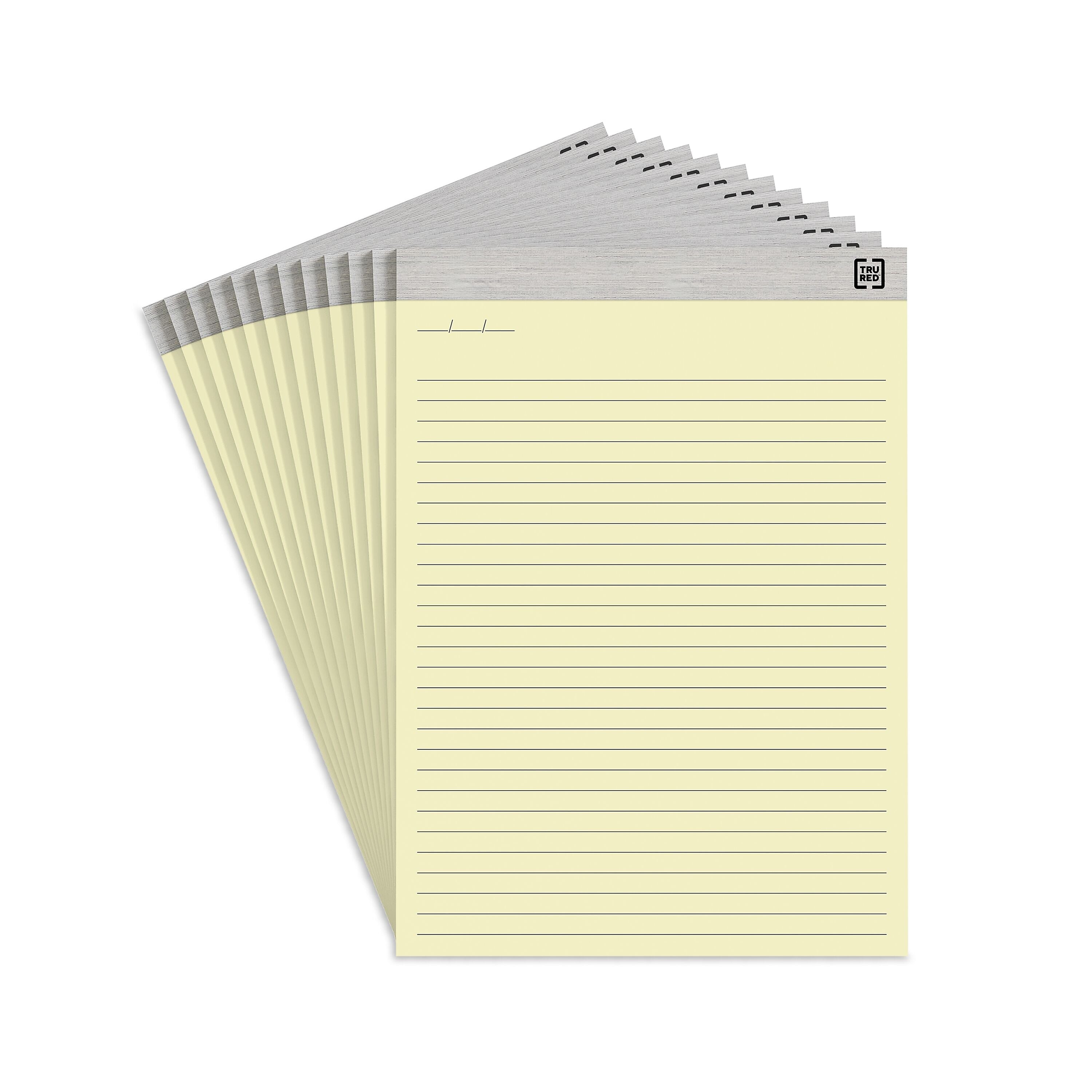 TRU RED™ Notepads, 8.5