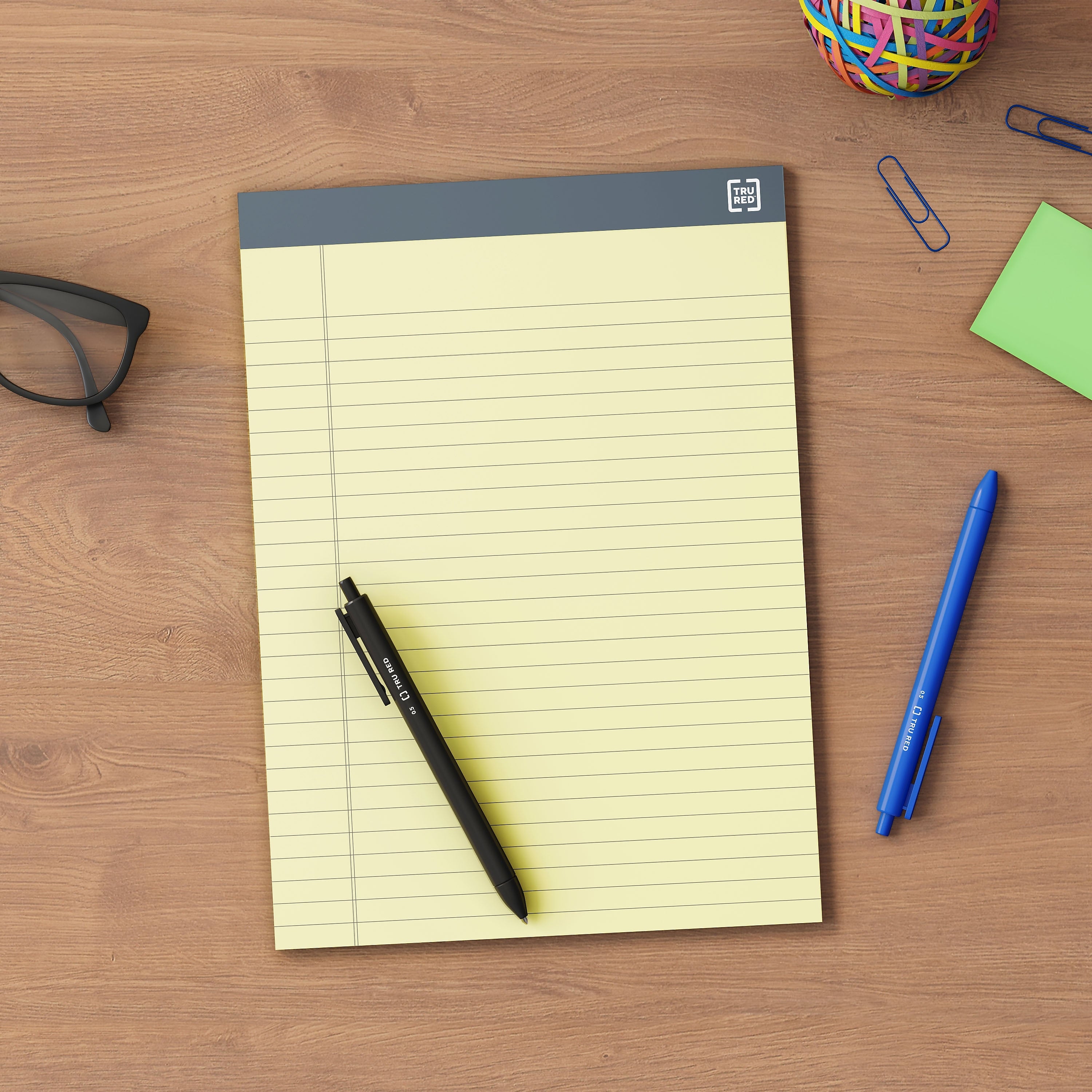 TRU RED™ Notepads, 8.5