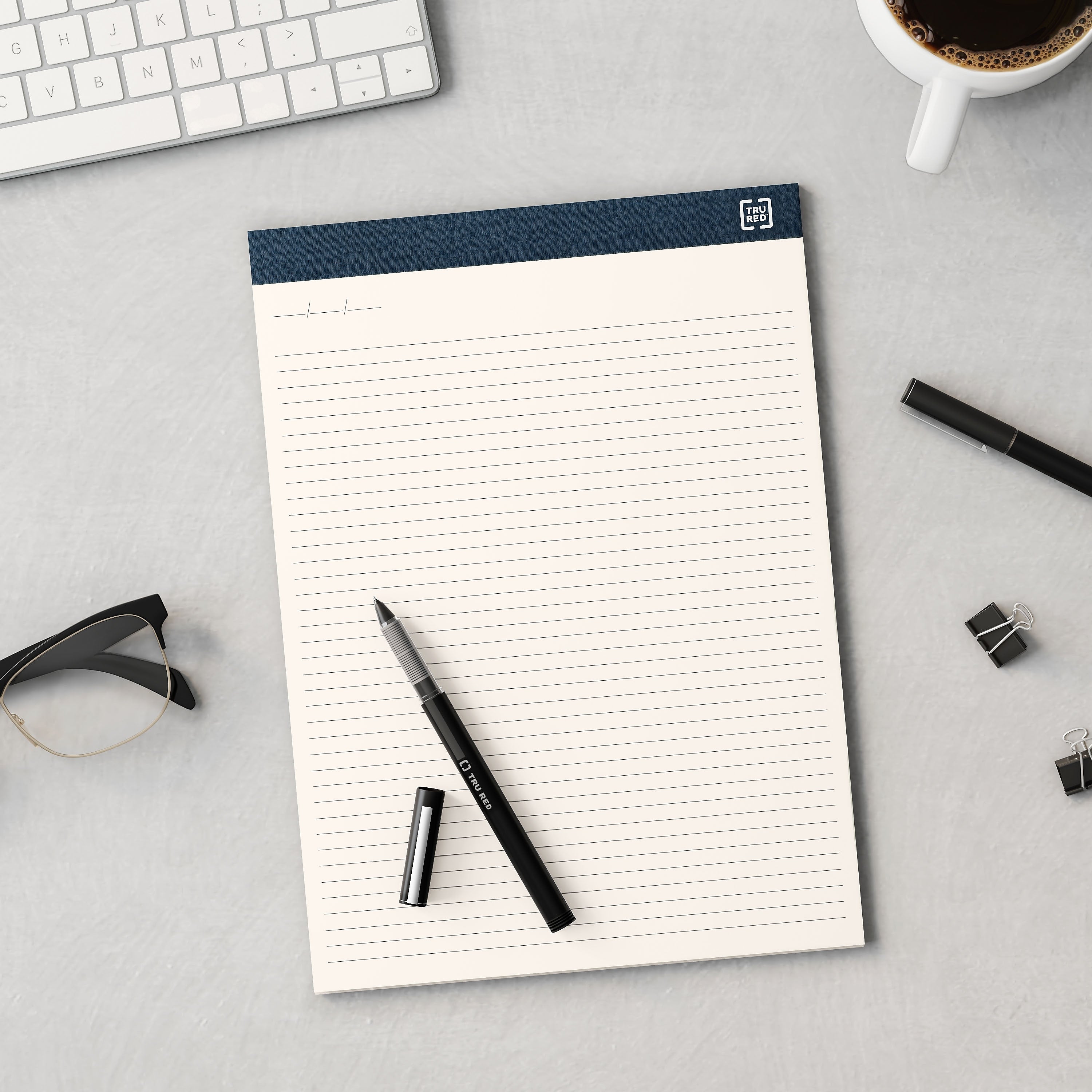 TRU RED™ Notepads, 8.5