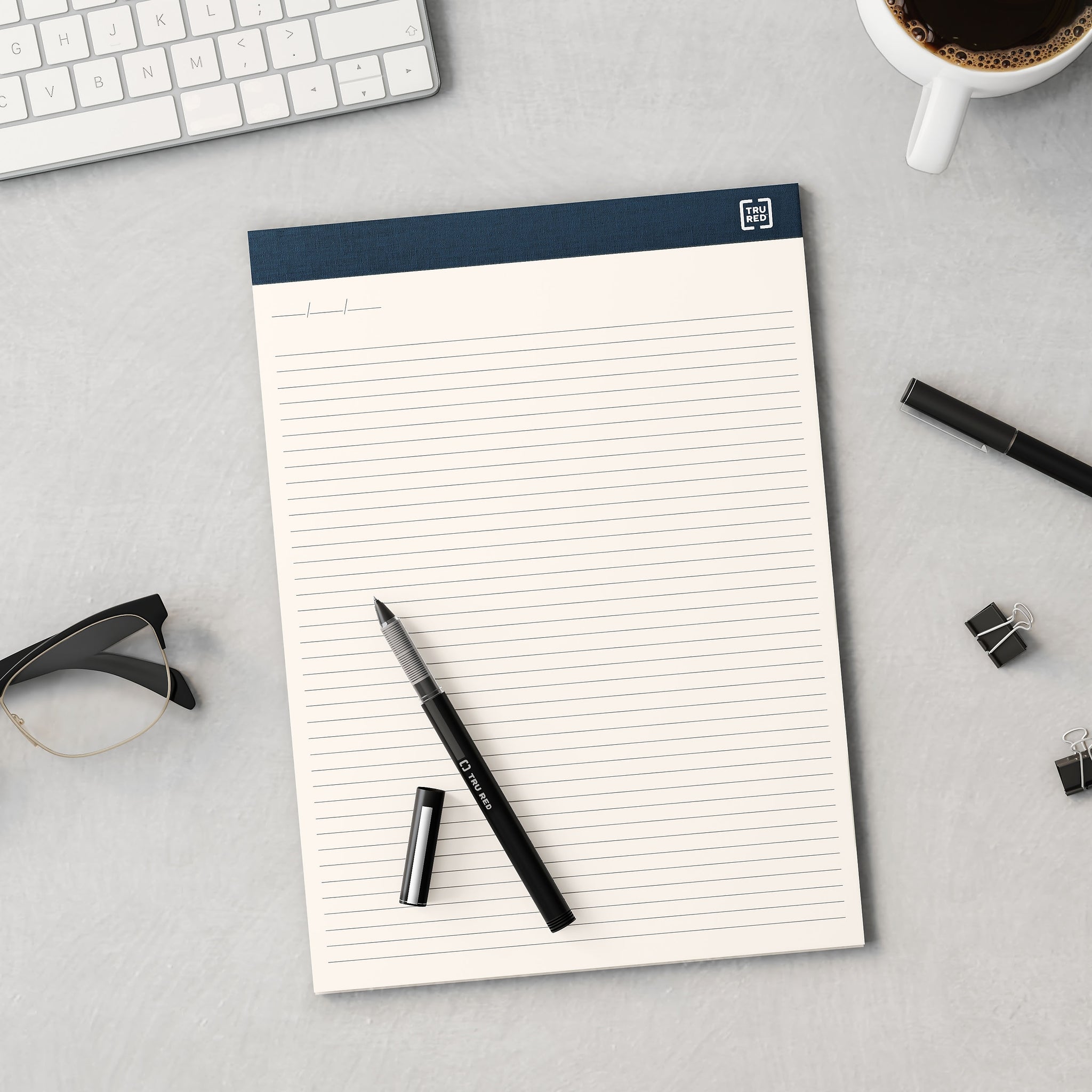 TRU RED™ Notepads, 8.5