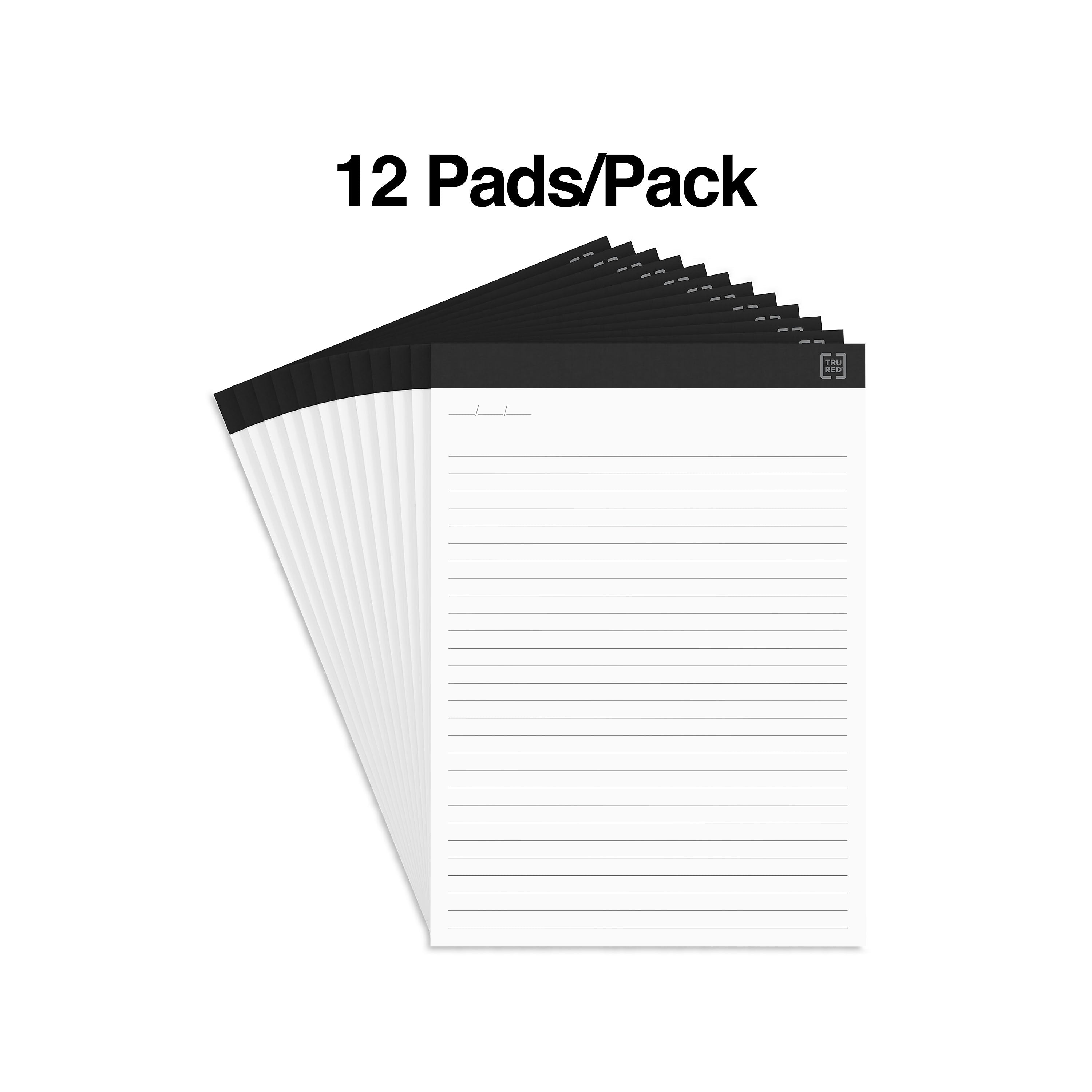TRU RED™ Notepads, 8.5
