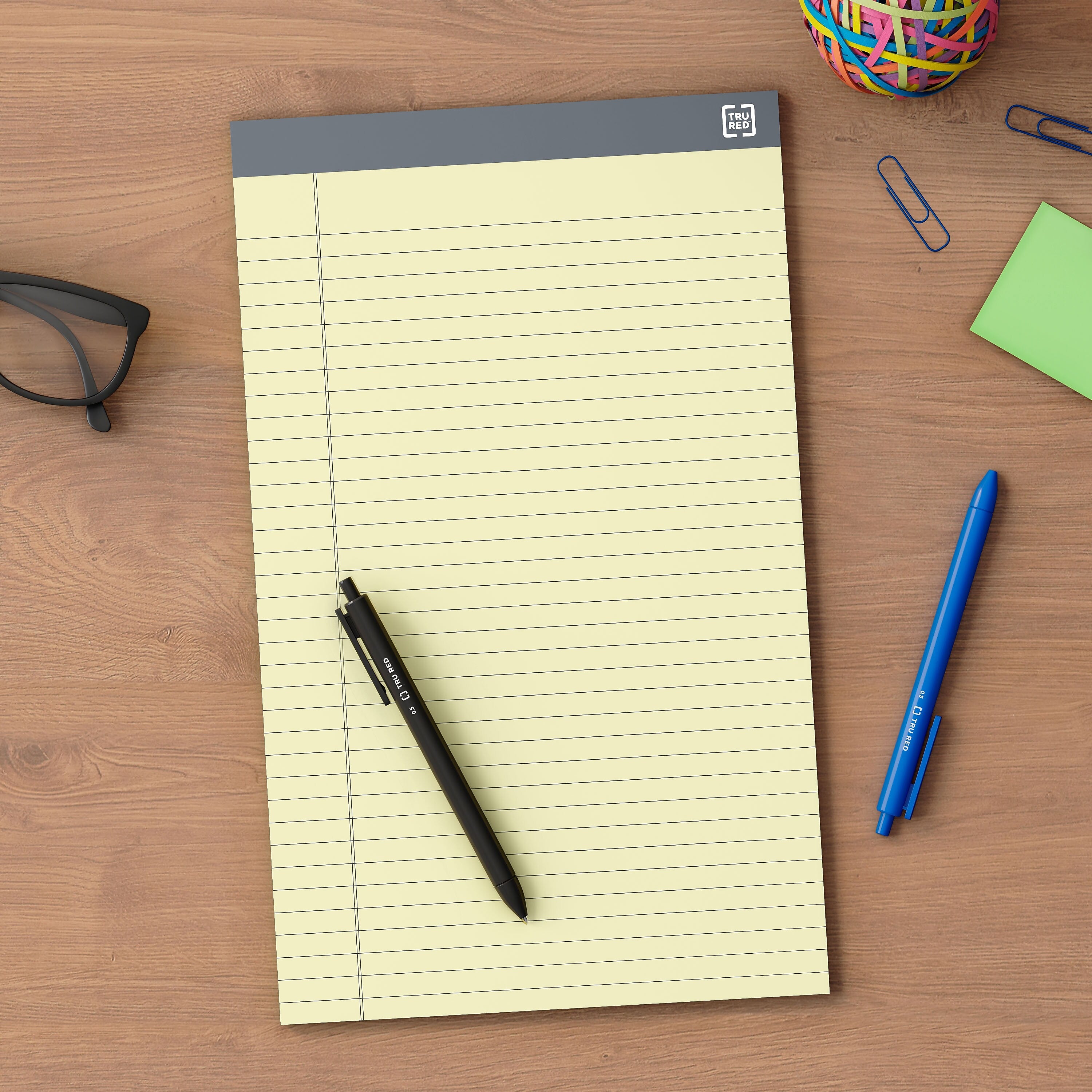 TRU RED™ Notepads, 8.5