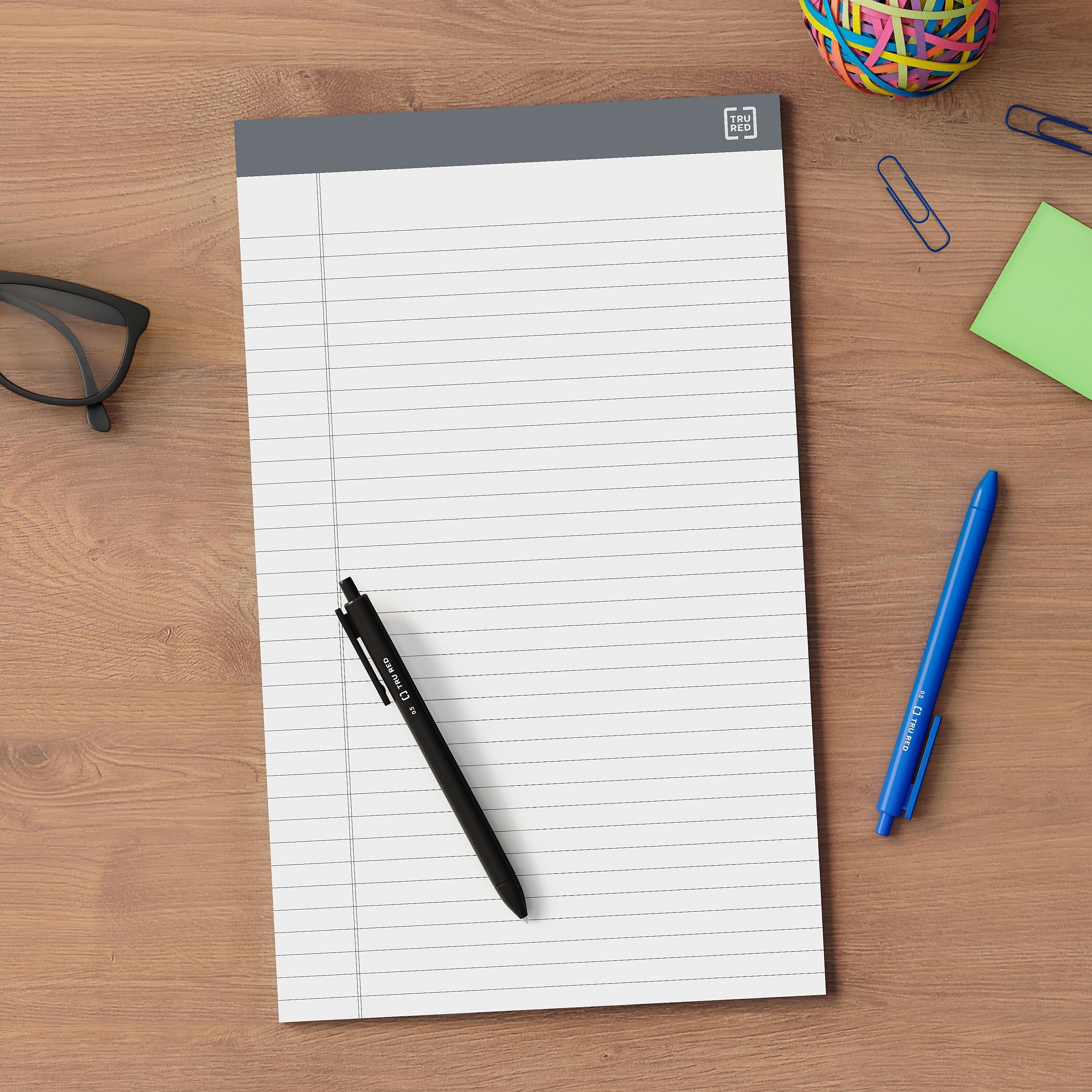 TRU RED™ Notepads, 8.5