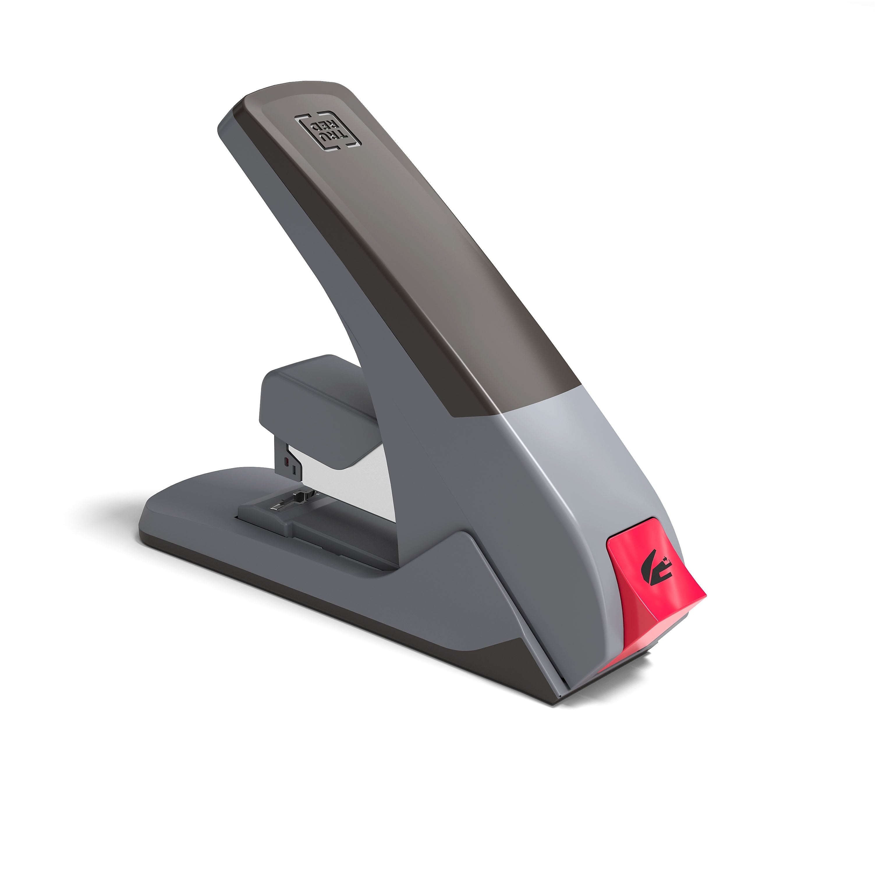 TRU RED™ One-Touch Desktop Stapler, 60-Sheet Capacity, Black