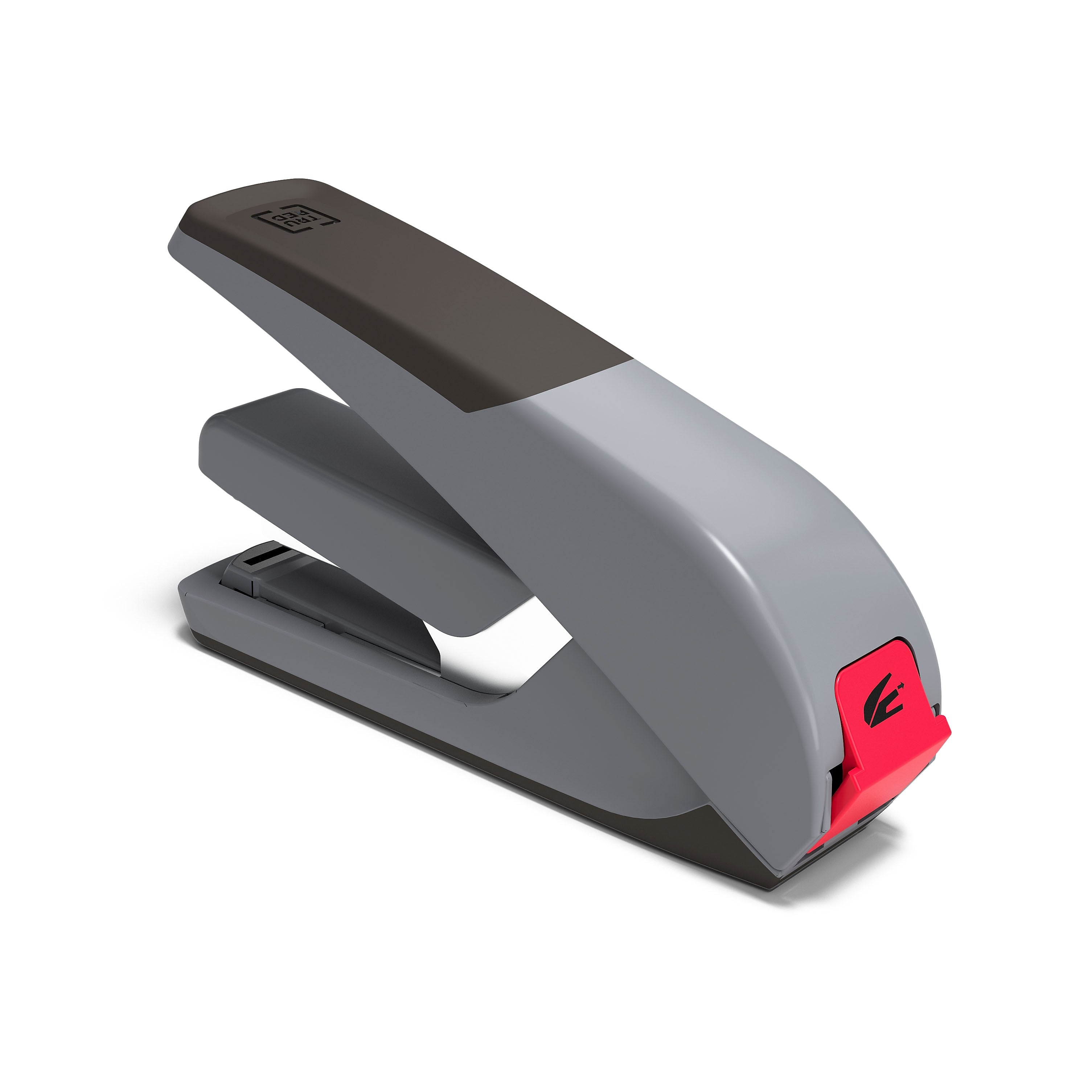 TRU RED™ One-Touch DX-4 Desktop Stapler, 30-Sheet Capacity, Black/Gray