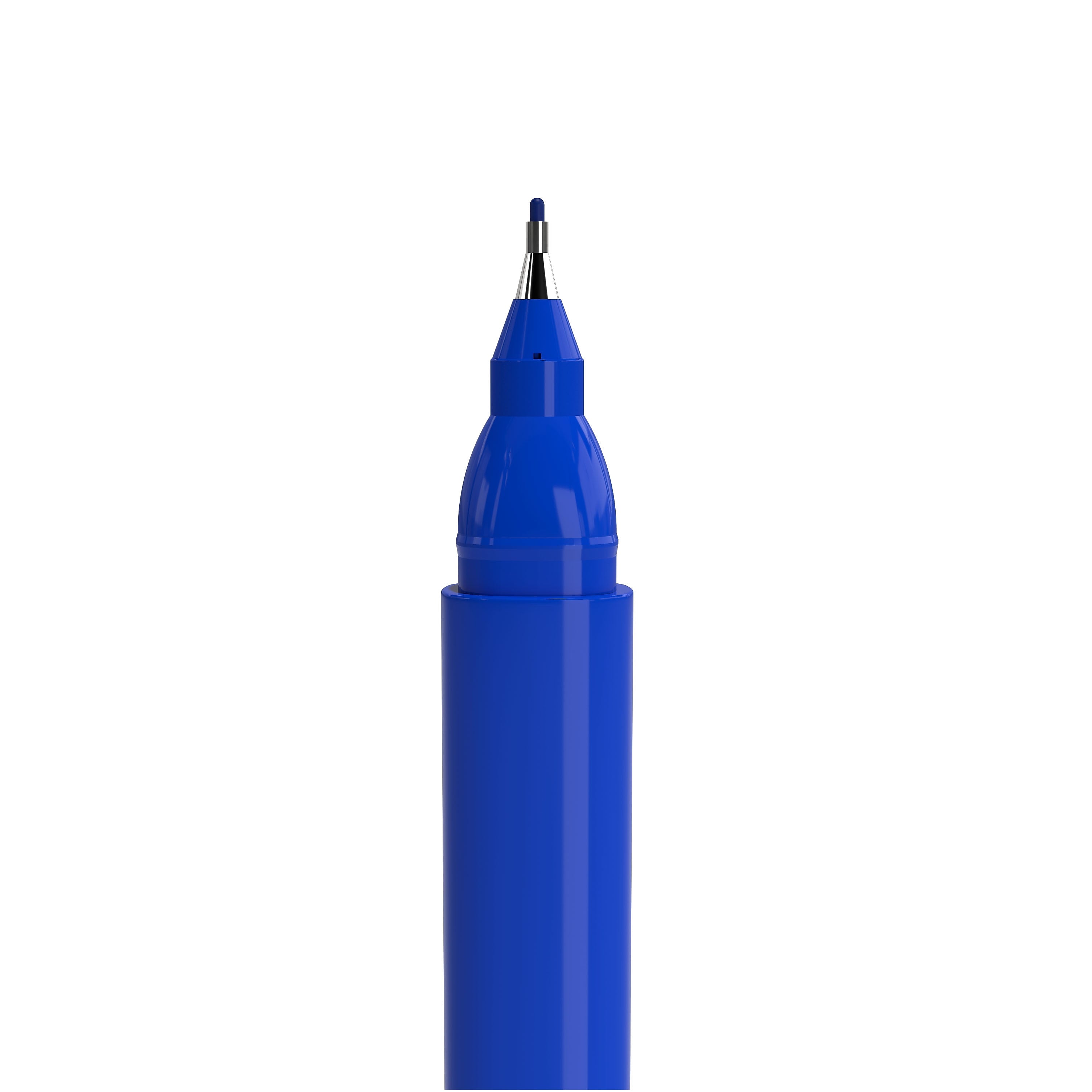 TRU RED™ Permanent Markers, Ultra Fine Tip, Blue, 12/Pack