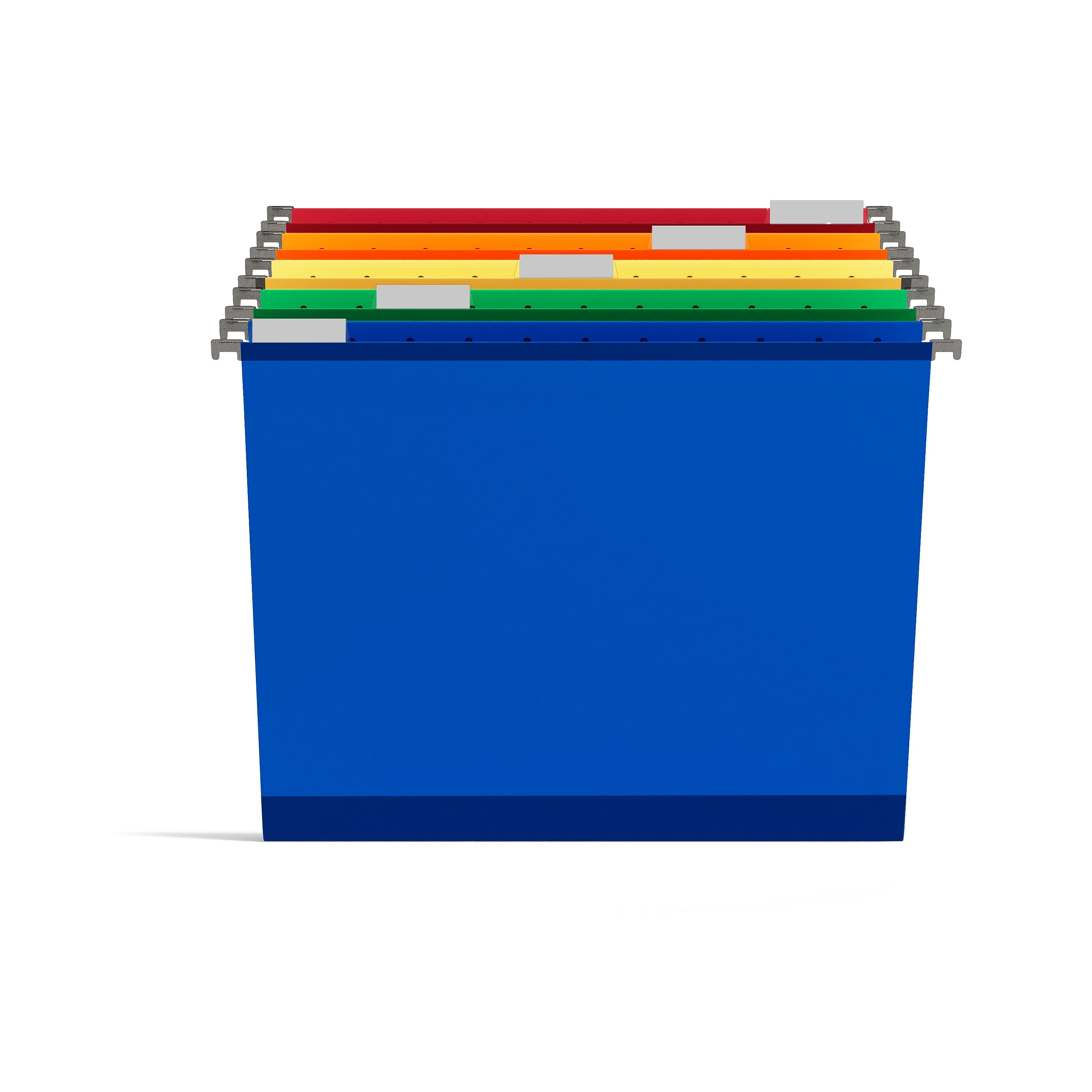 TRU RED™ Premium Hanging File Folders, 5-Tab, Legal Size, Assorted Colors, 20/Pack