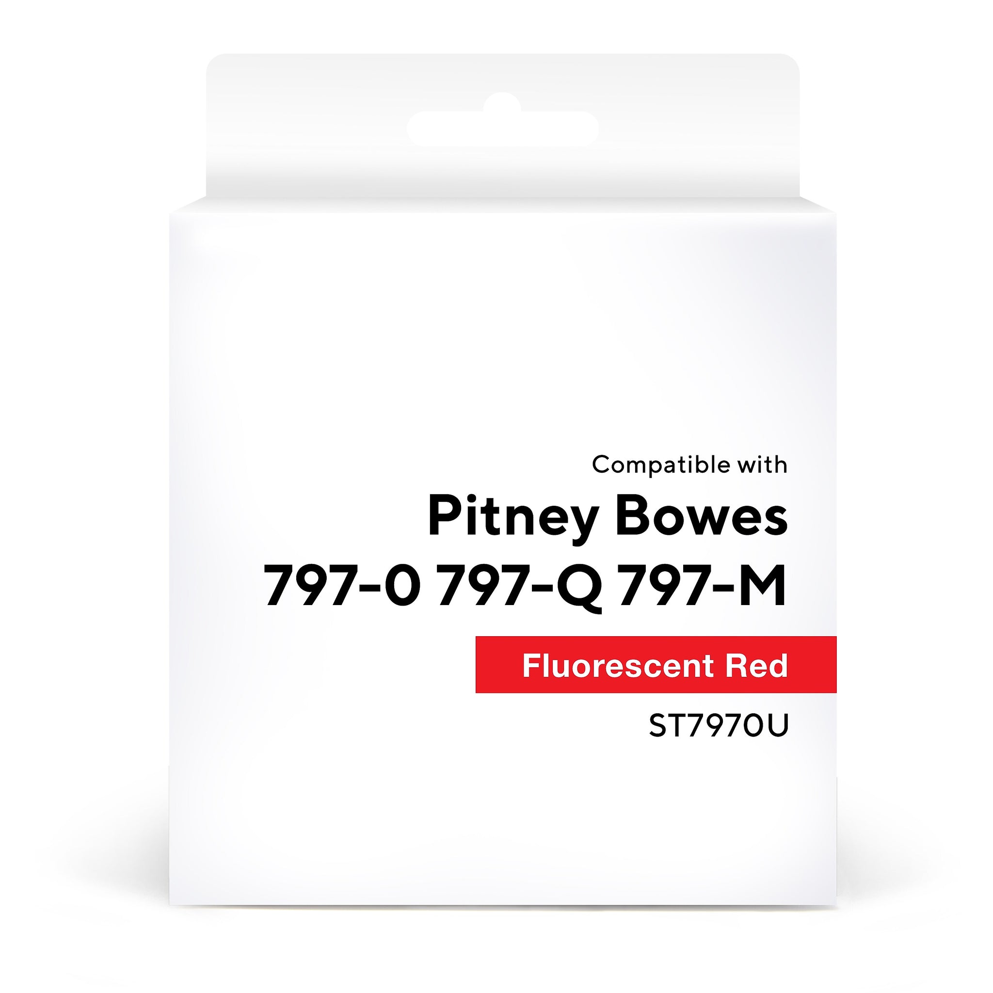 TRU RED™ Remanufactured Red Standard Yield Postage Ink Cartridge Replacement for Pitney Bowes