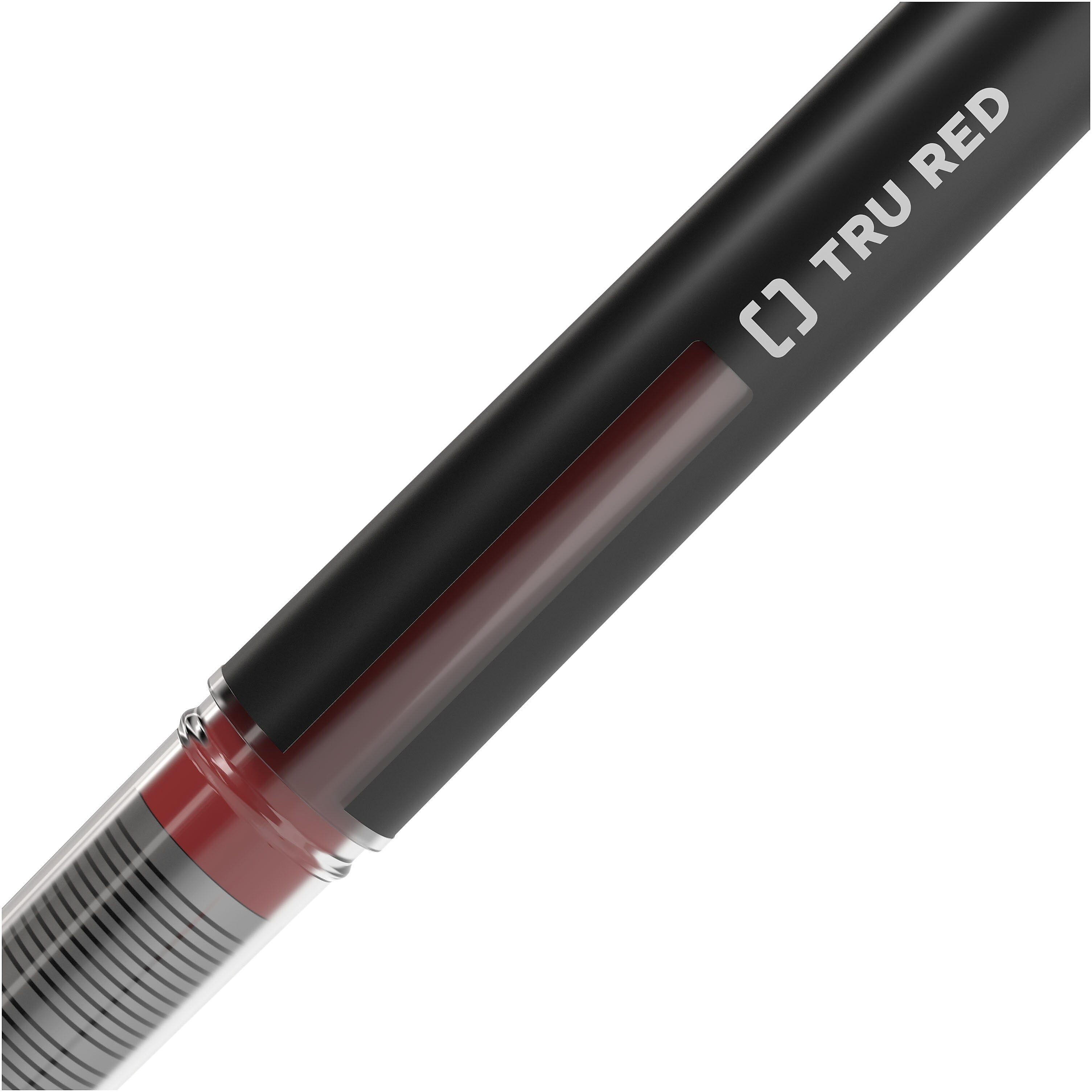 TRU RED™ Rollerball Pens, Fine Point, Assorted Colors, 5/Pack