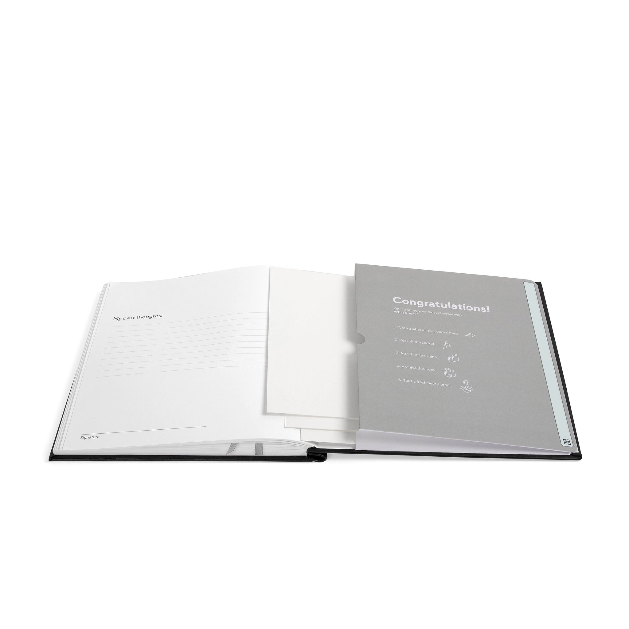 TRU RED™ Square Explore Journal, Dotted, Black