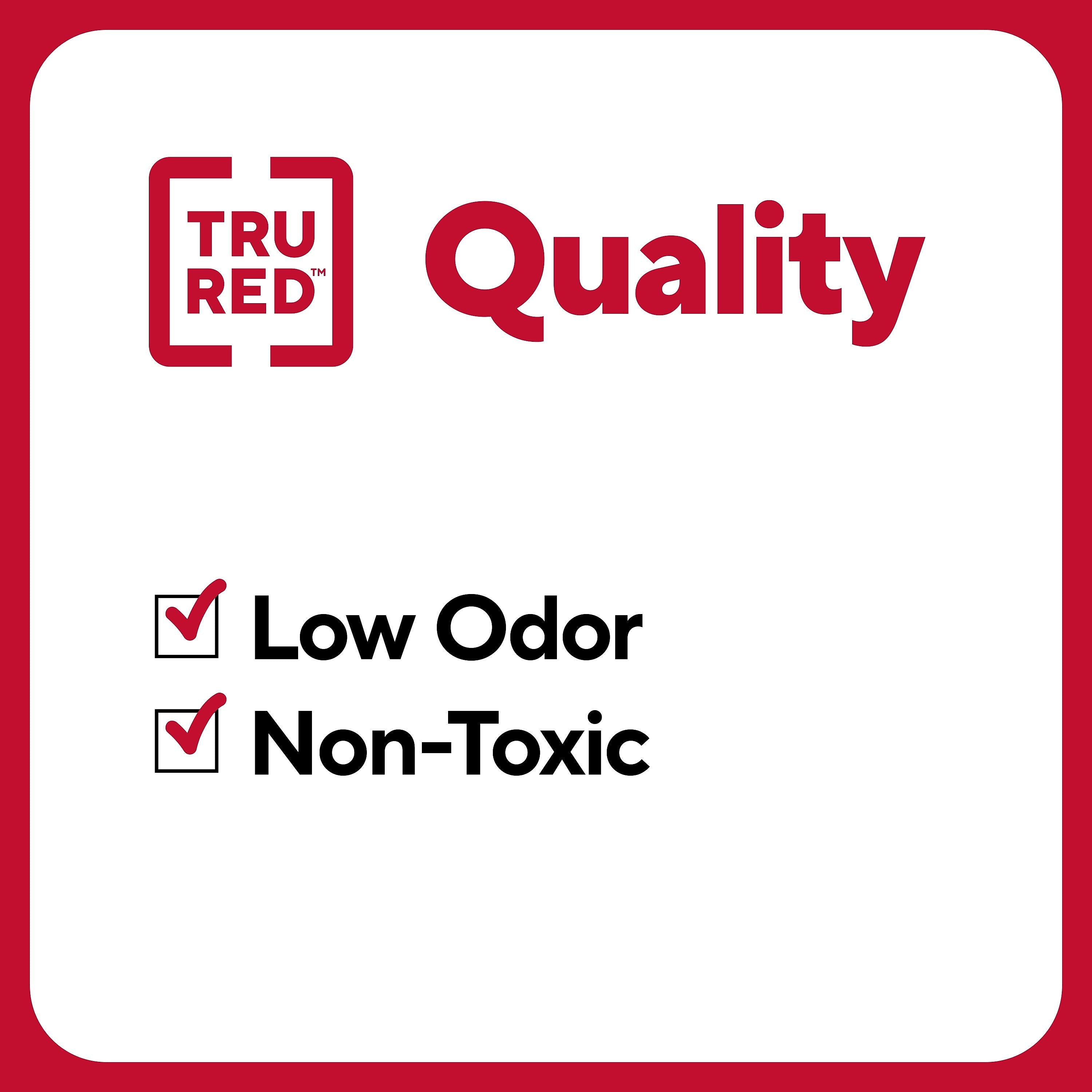TRU RED™ Tank Dry Erase Markers, Chisel Tip, Black, 12/Pack
