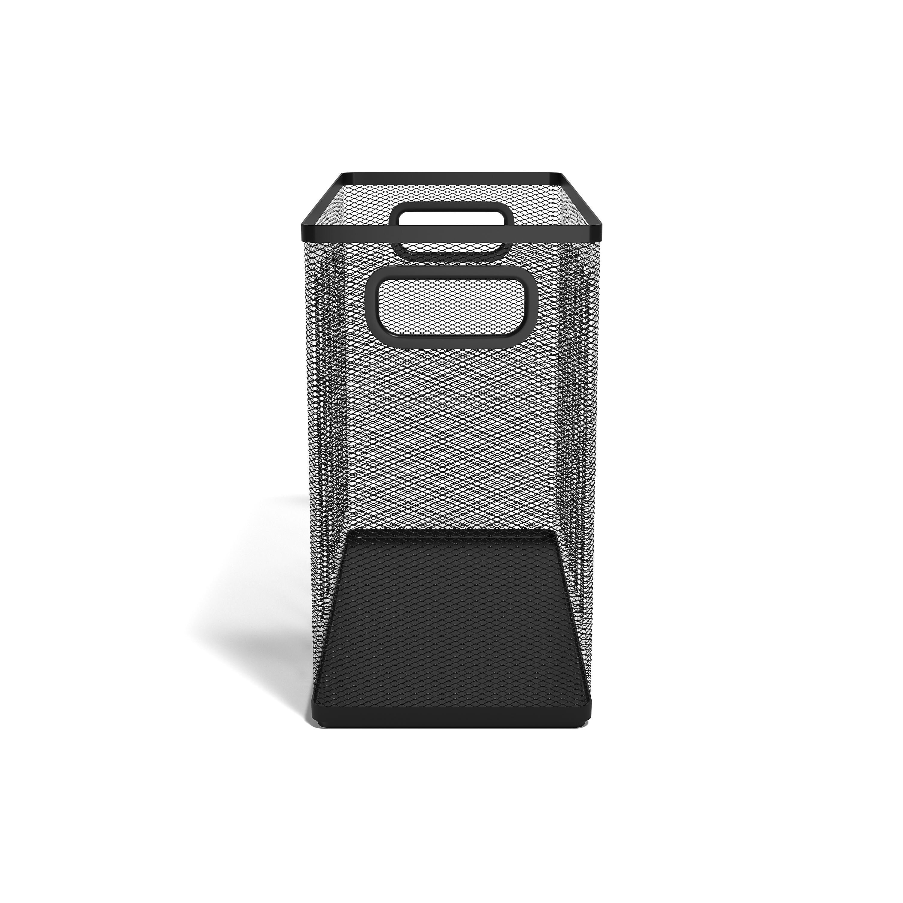 TRU RED™ Wire Mesh File Organizer, Matte Black