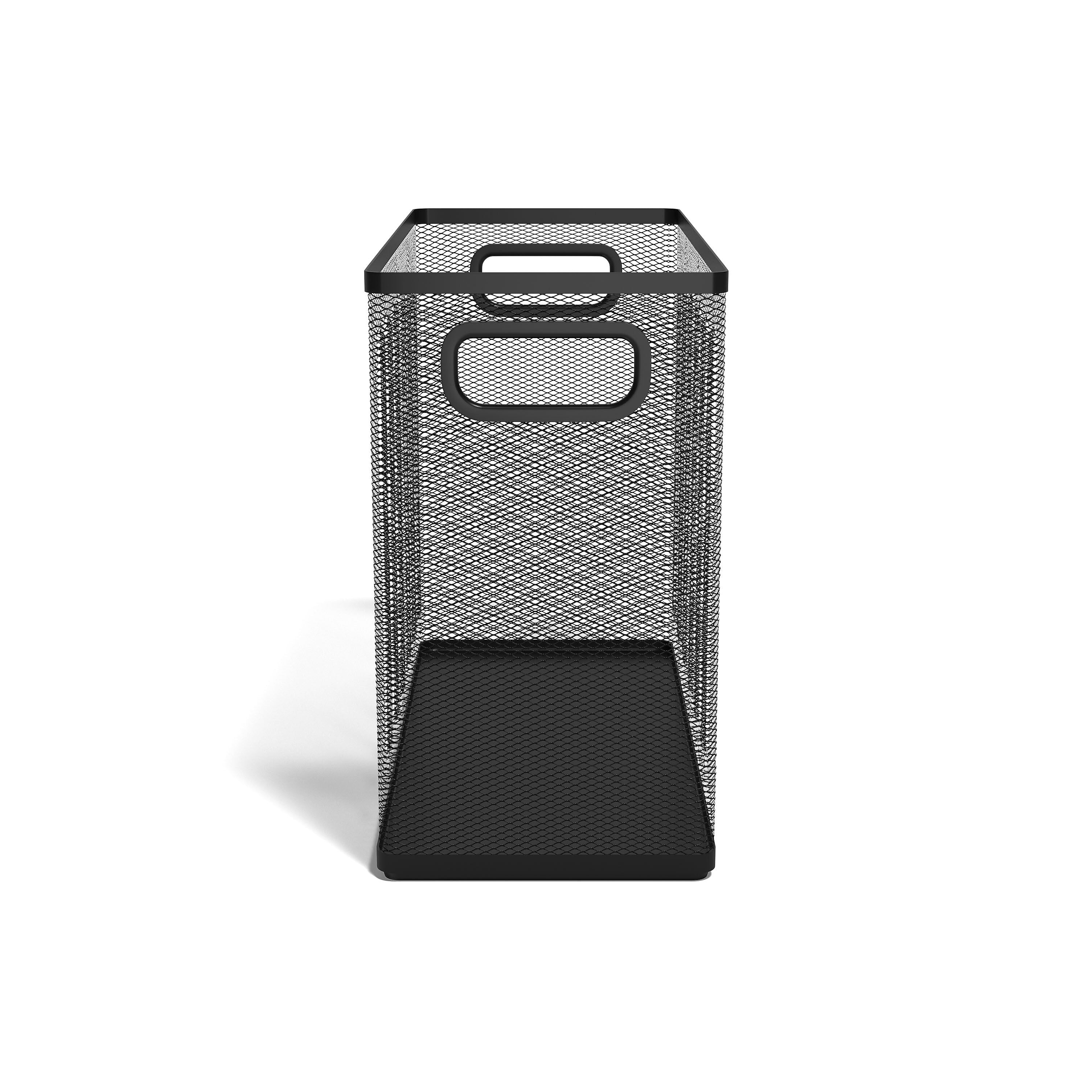 TRU RED™ Wire Mesh File Organizer, Matte Black