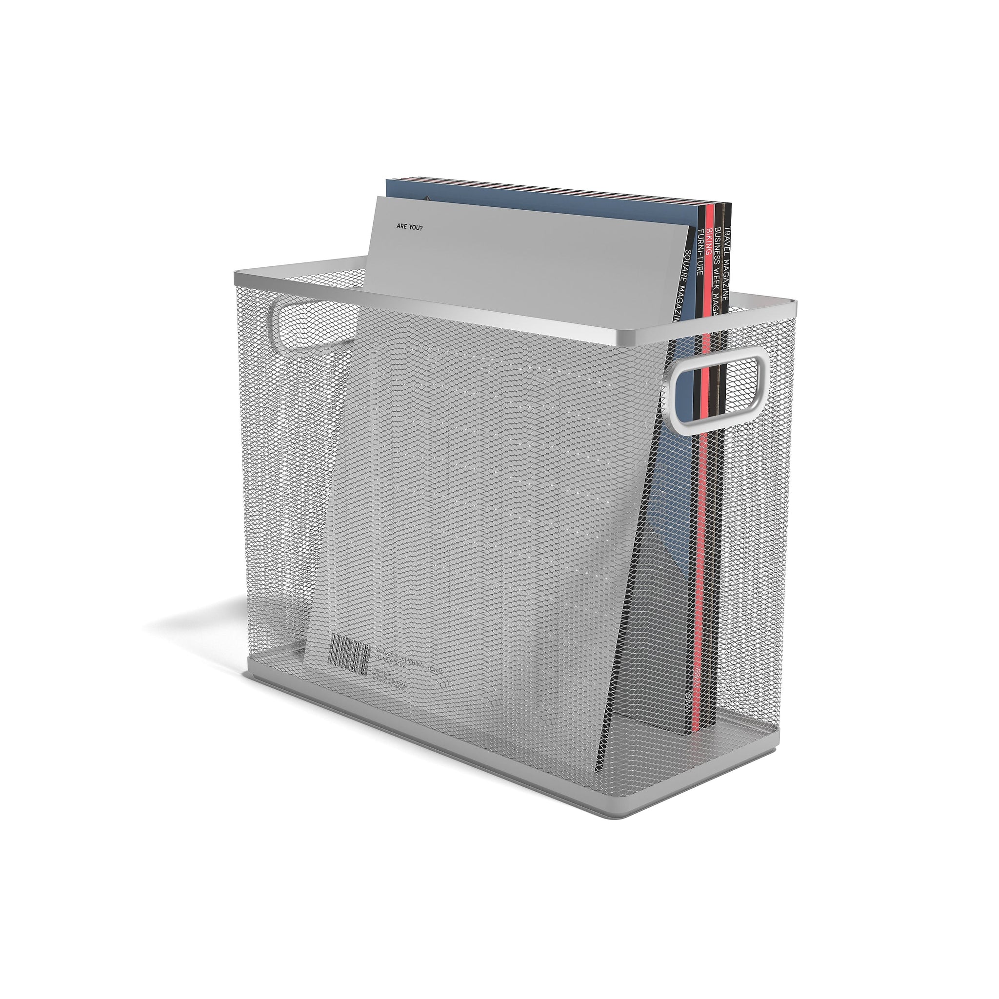 TRU RED™ Wire Mesh File Organizer, Silver