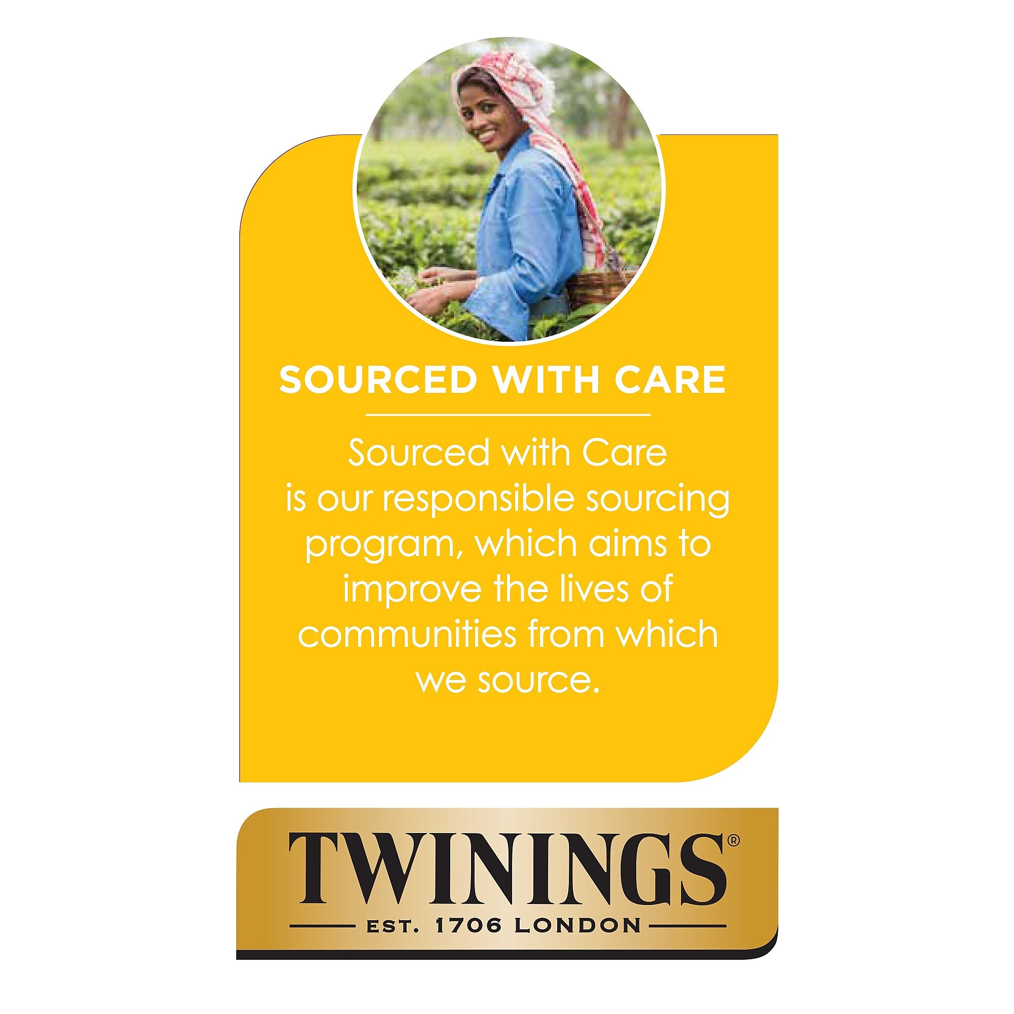 Twinings English Breakfast Tea Bags, 25/Box