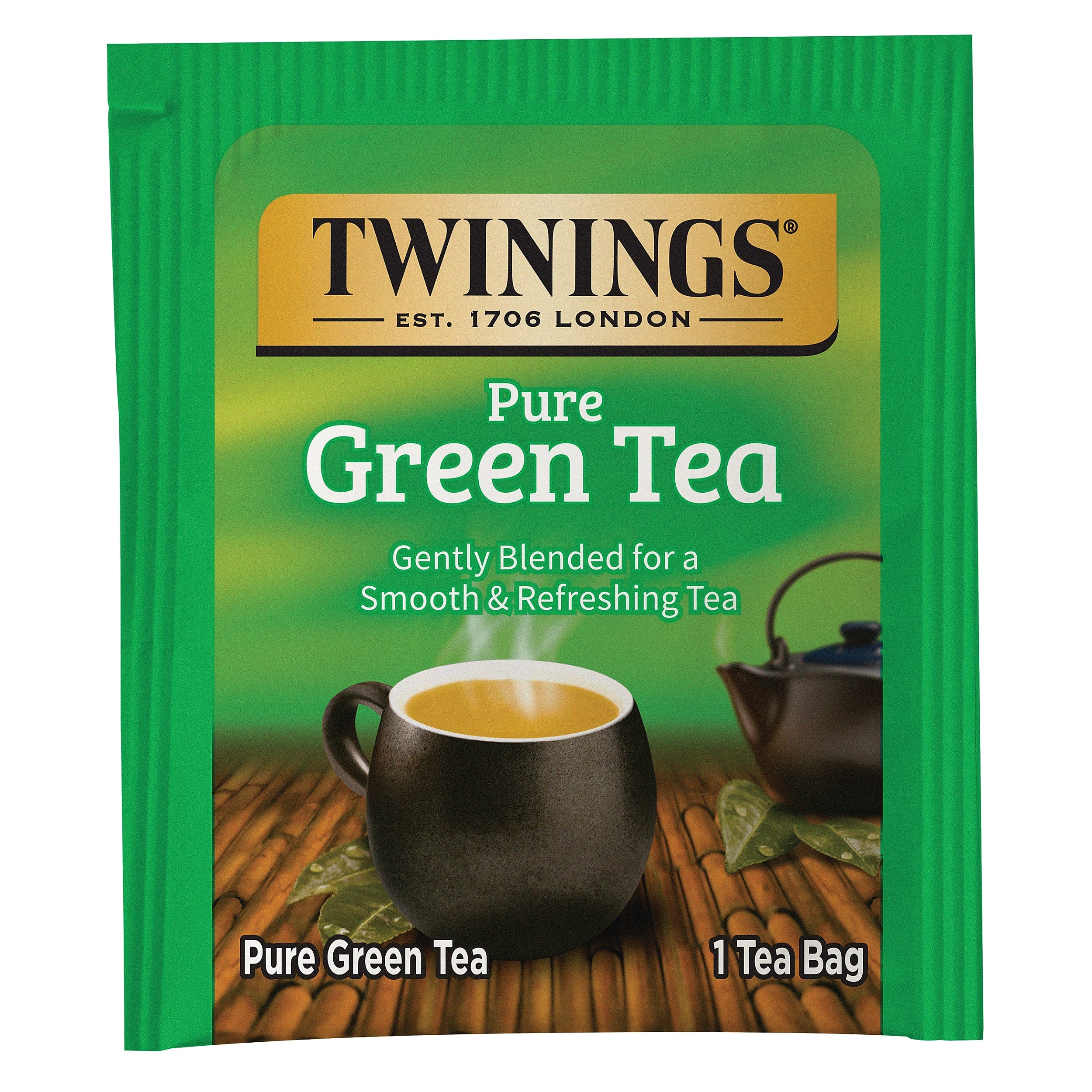 Twinings Green Tea Bags, 25/Box