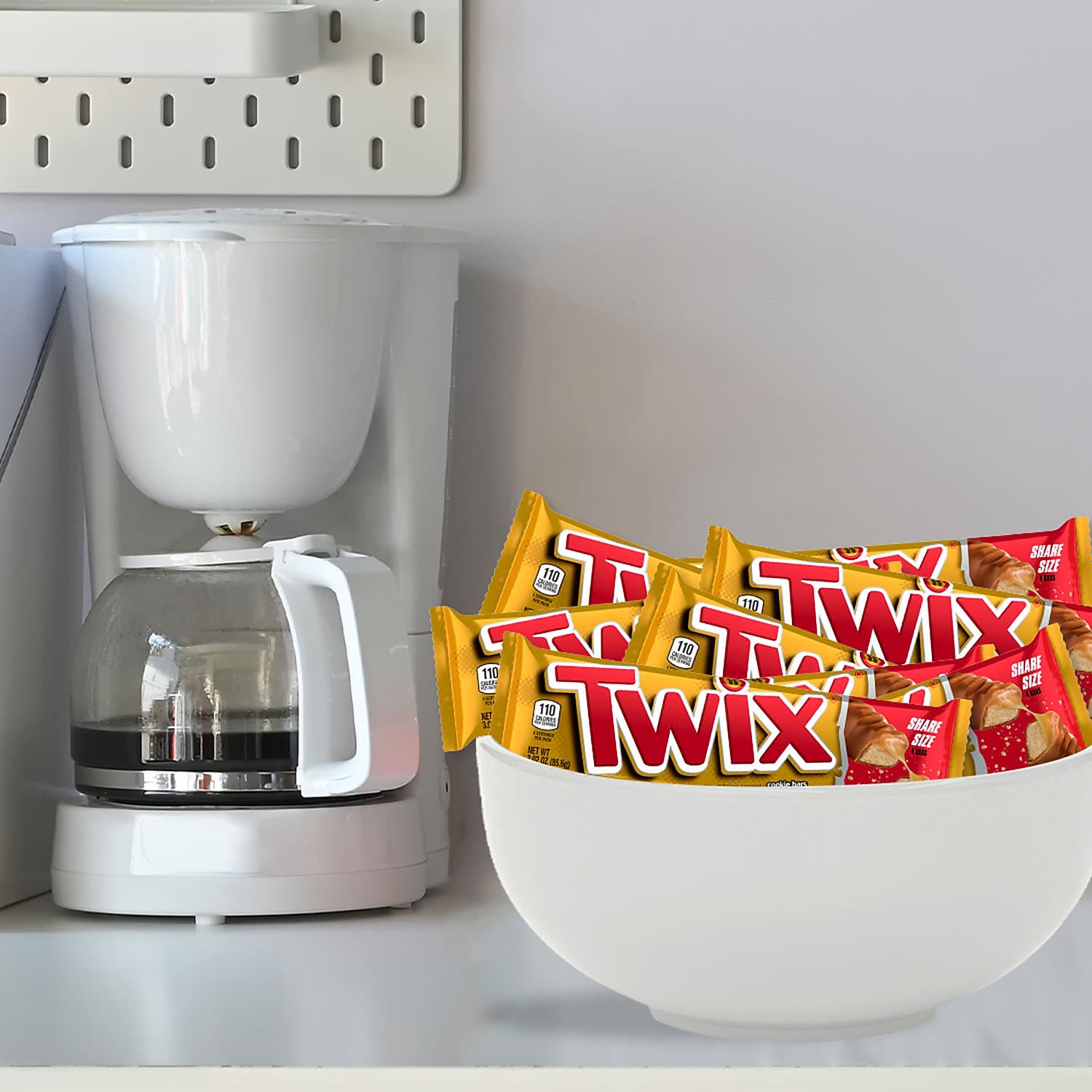 Twix Caramel Sharing Size Chocolate Cookie Bar Candy, 3.02 oz Bar, 24/Box