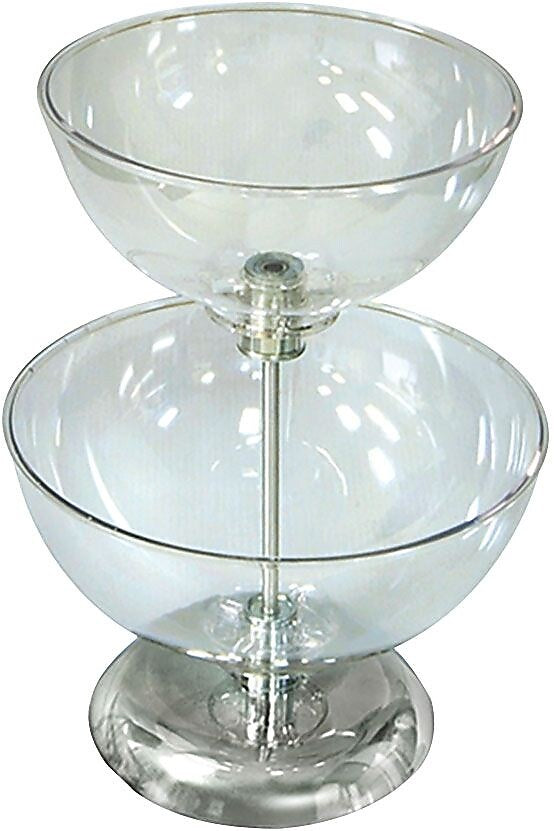 Two-Tier 10" & 12" Bowl Counter Display