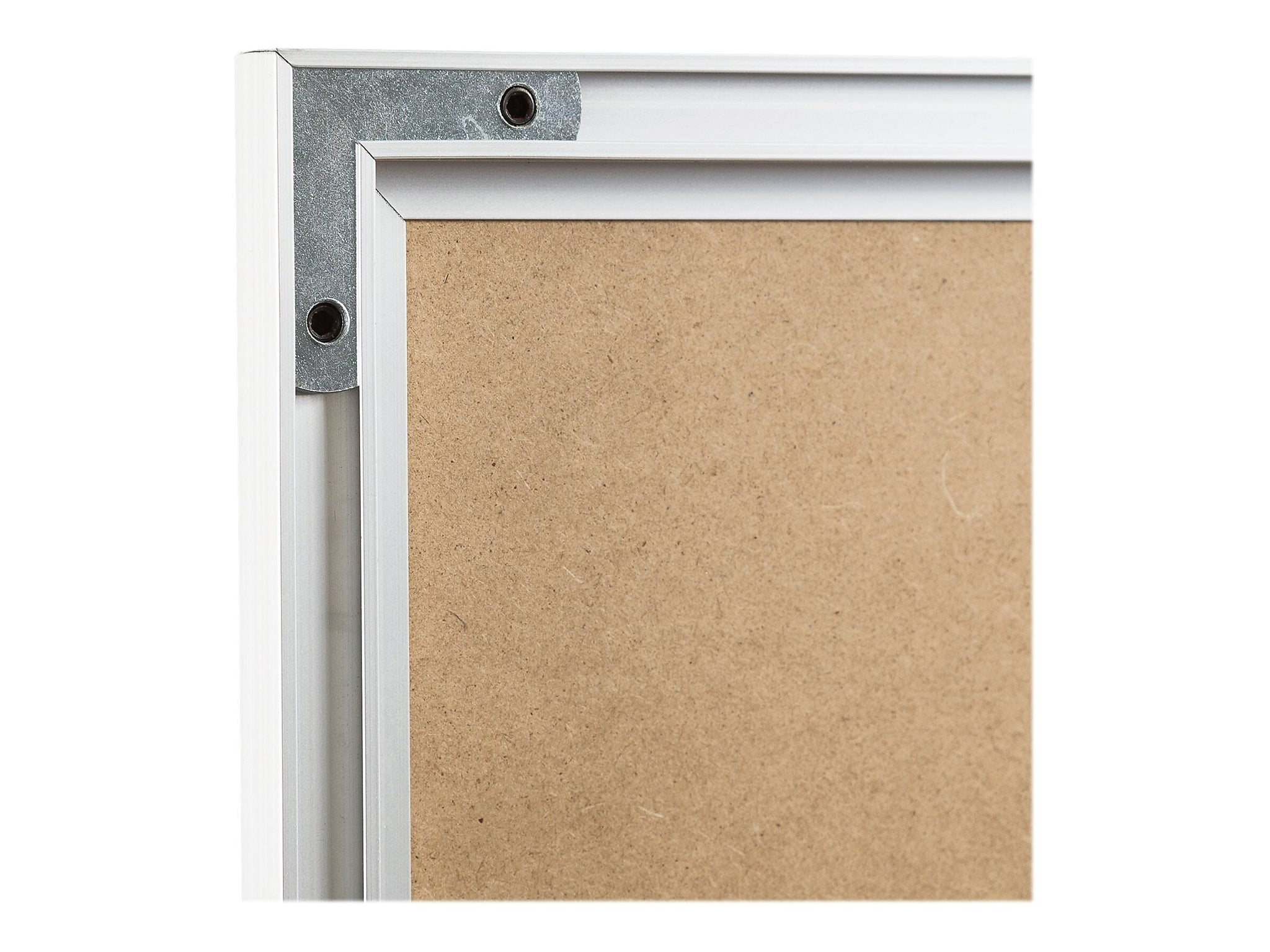 U Brands 4N1 Magnetic Cork & Dry-Erase Calendar Whiteboard, Aluminum Frame, 2' x 1.5'