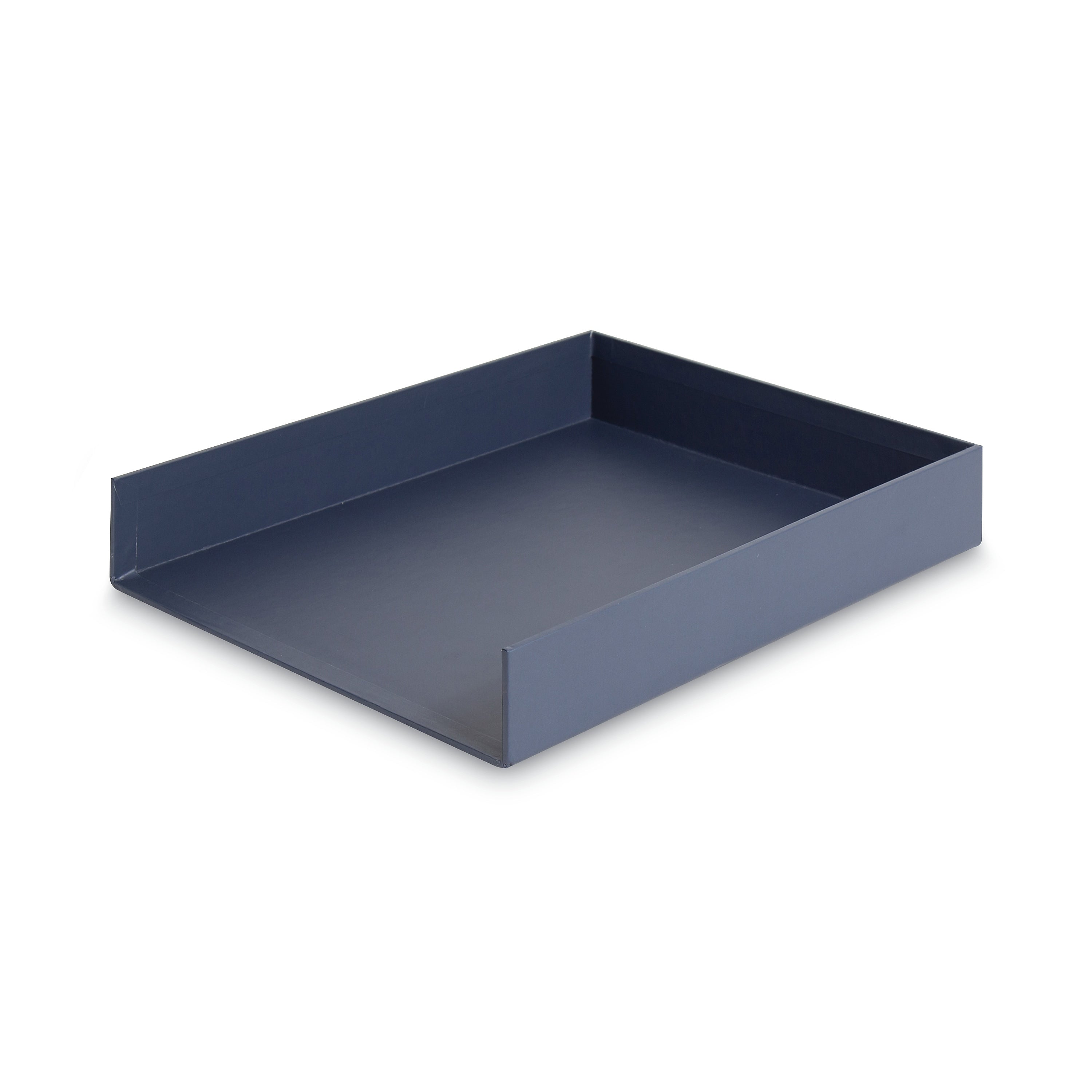 U Brands Paperboard Desk Organization Set, Solid Navy