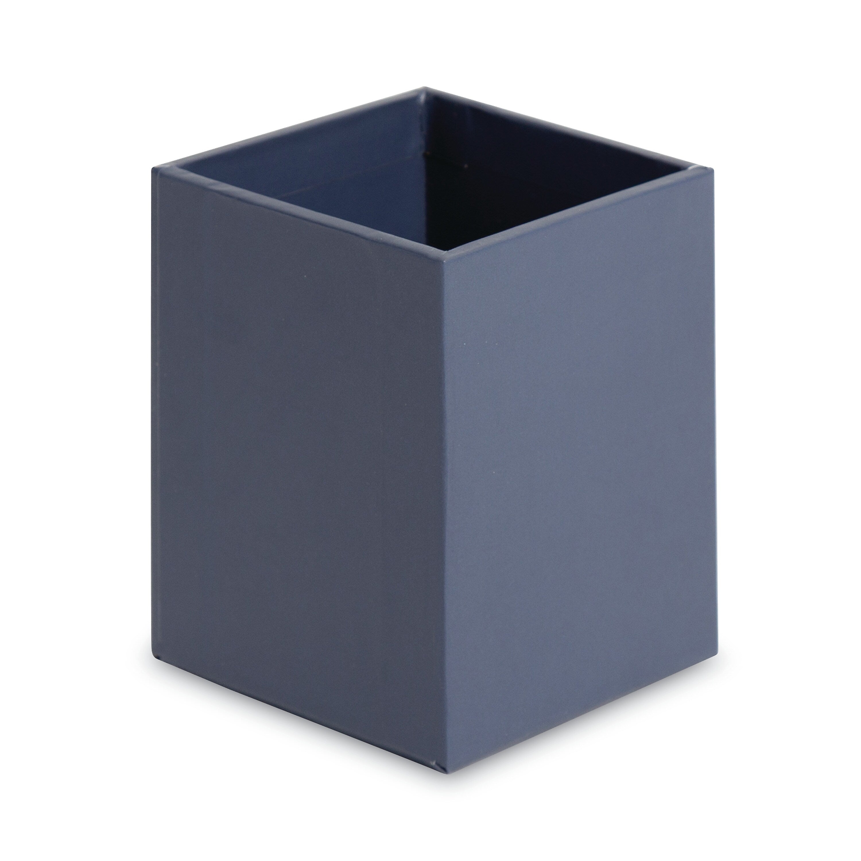 U Brands Paperboard Desk Organization Set, Solid Navy