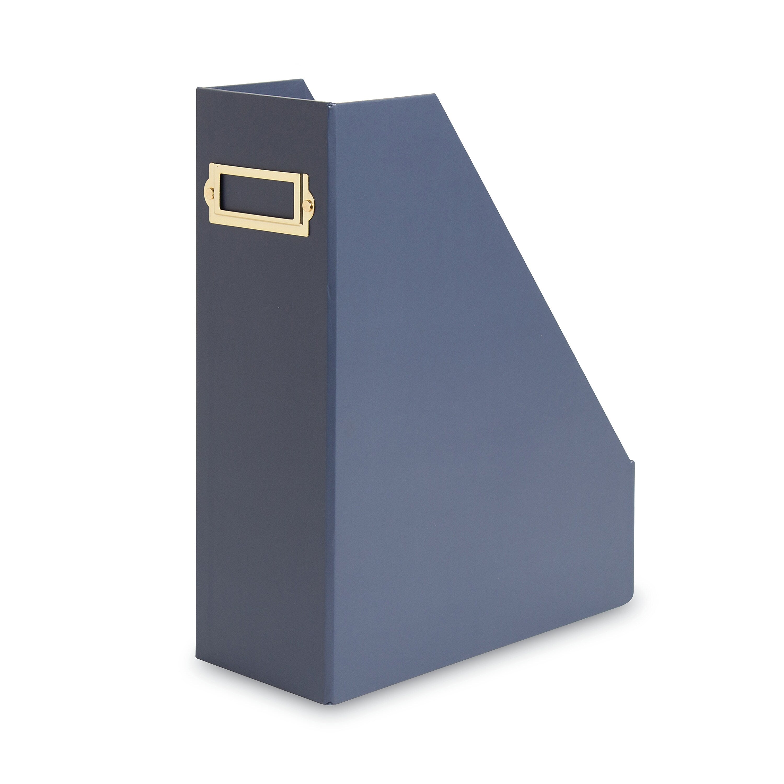 U Brands Paperboard Desk Organization Set, Solid Navy