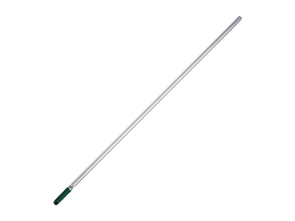 Unger ProAlu Multi-Use 56" Cleaning Handle, Aluminum, Silver/Green