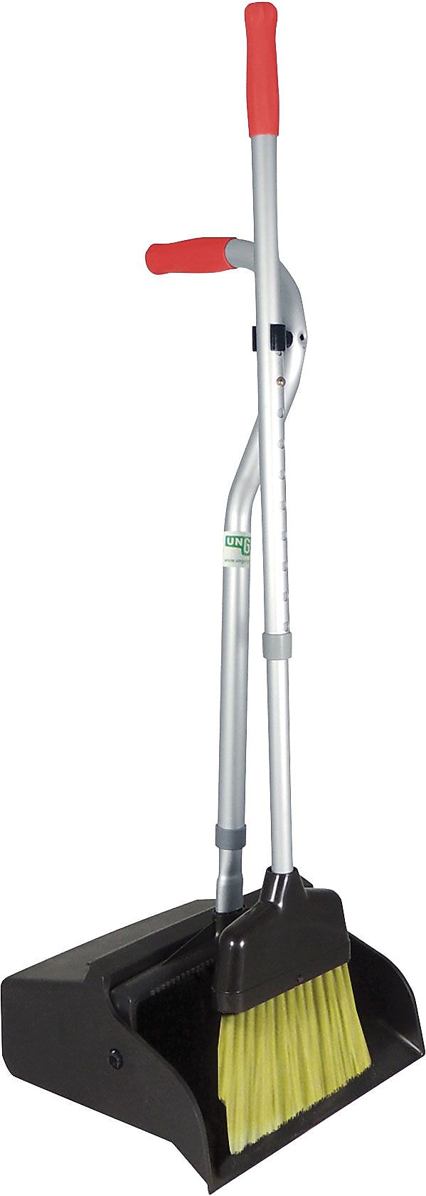 Unger Upright Brooms & Dustpan Sets, Charcoal