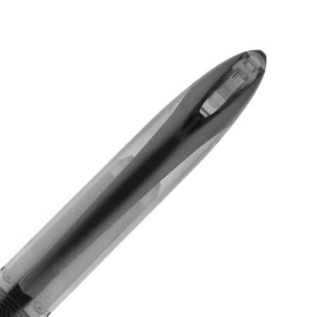 uni AIR Porous Point Pens, Medium Point, 0.7mm, Black, Black Ink, 12/Pack