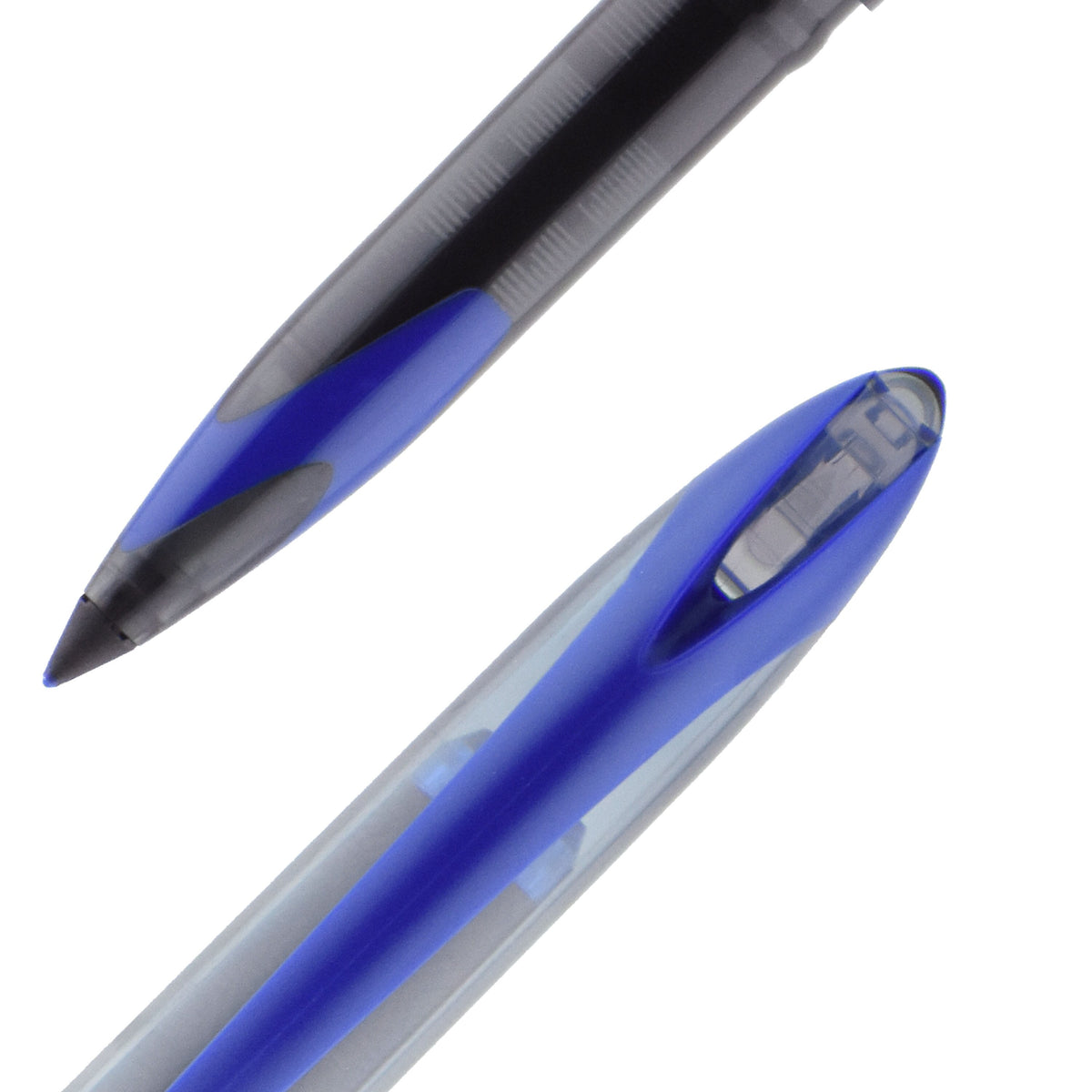 uni AIR Porous Point Pens, Medium Point, 0.7mm, Blue Ink, 12/Pack