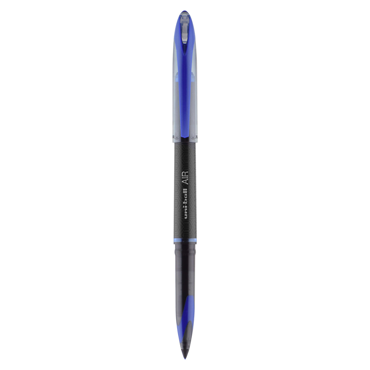 uni AIR Porous Point Pens, Medium Point, 0.7mm, Blue Ink, 12/Pack