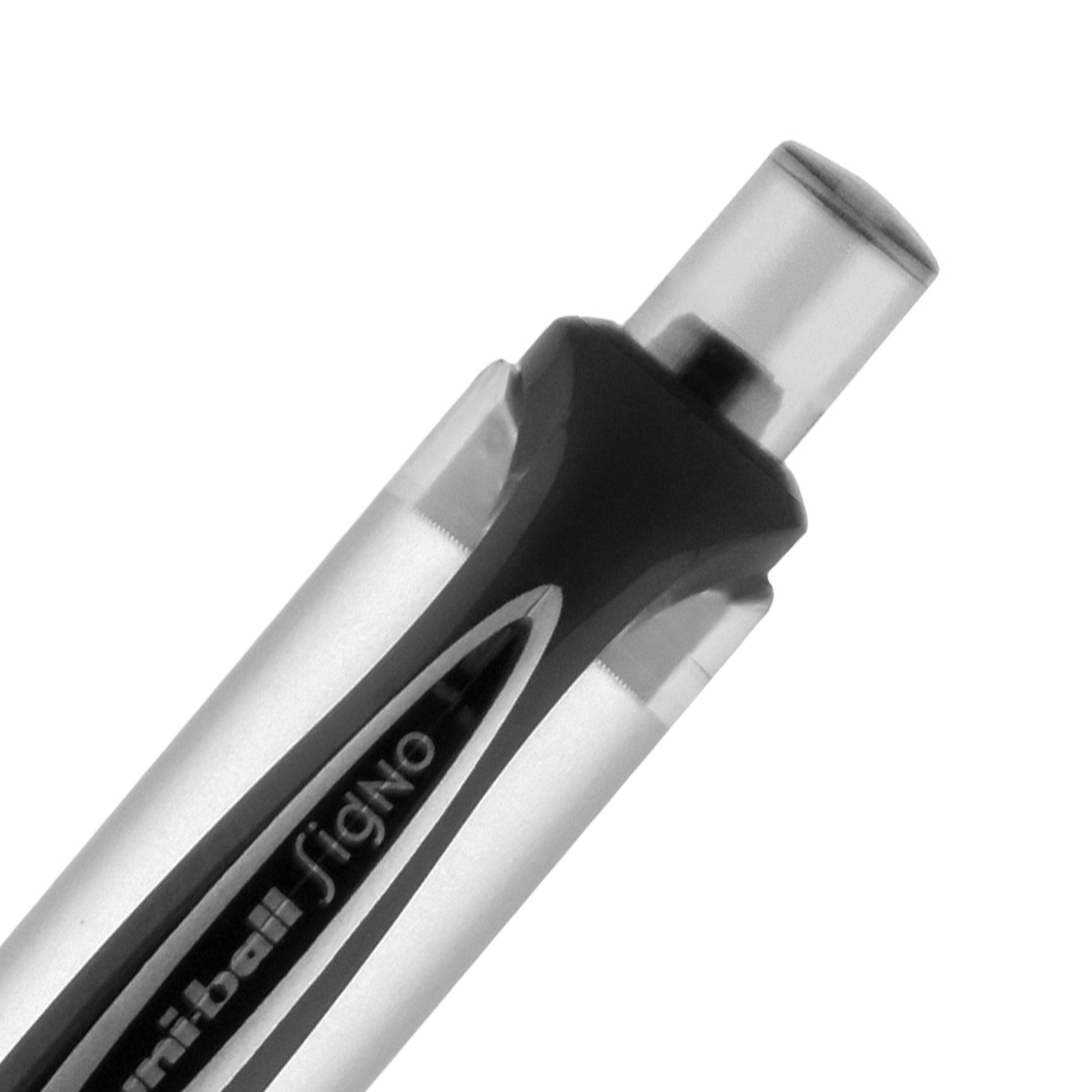 uni-ball Impact RT Gel-Ink Pen Refills, Bold Tip, Black Ink, 2/Pack