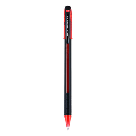 uni Jetstream 101 Ballpoint Pen, Medium Point, 1.0mm, Red Ink, Dozen